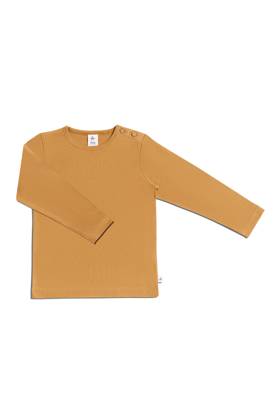 2060 IN | Kinder Basic Langarmshirt - Ingwer