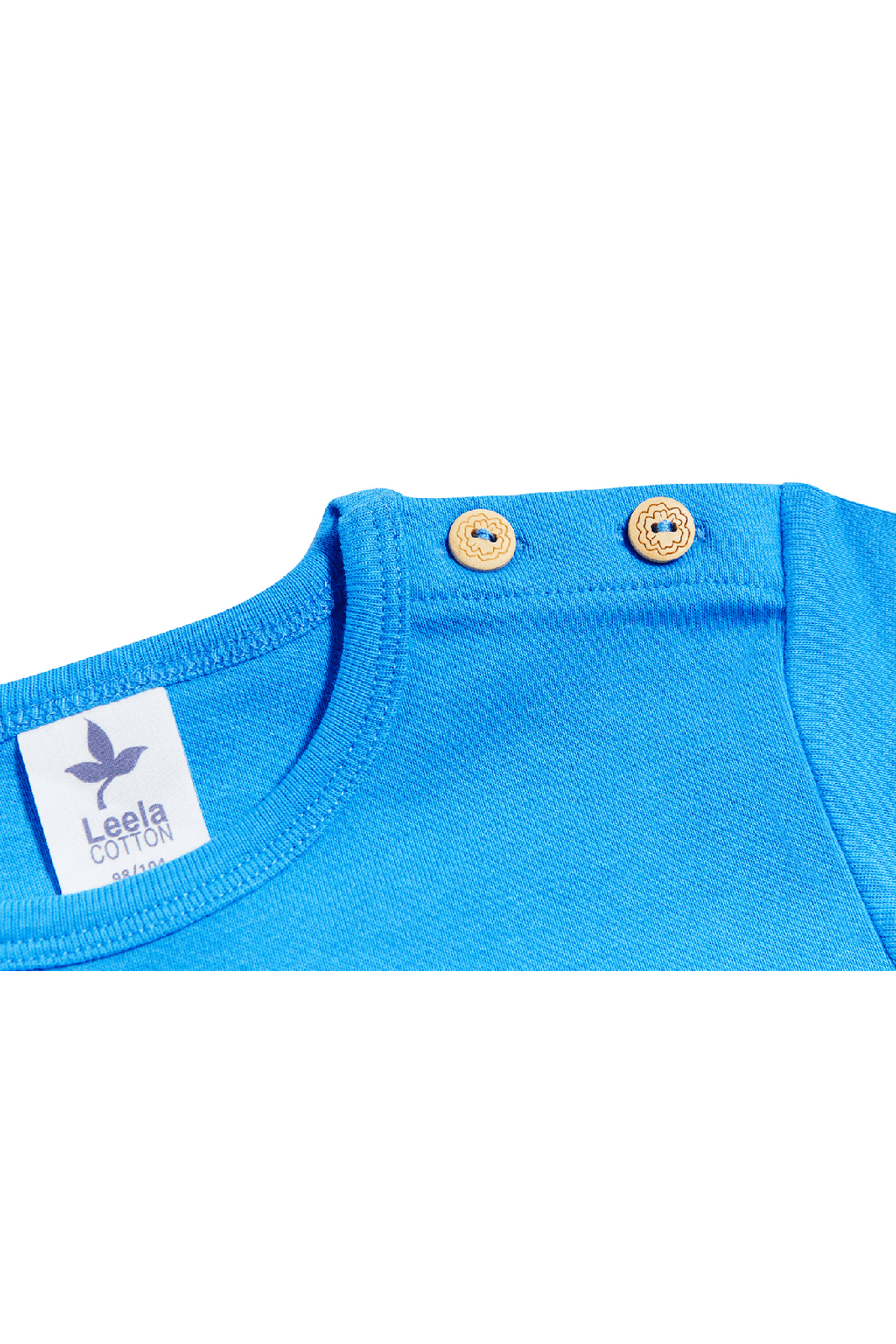 2060NO | Kinder Basic Langarmshirt - Nordischblau