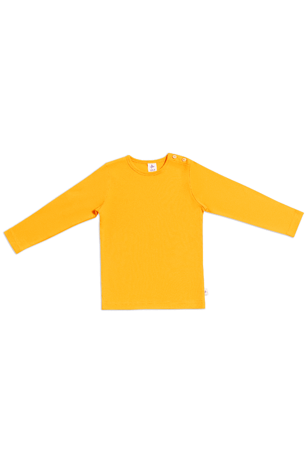 2060O | Kinder Basic Langarmshirt - Sonnengelb