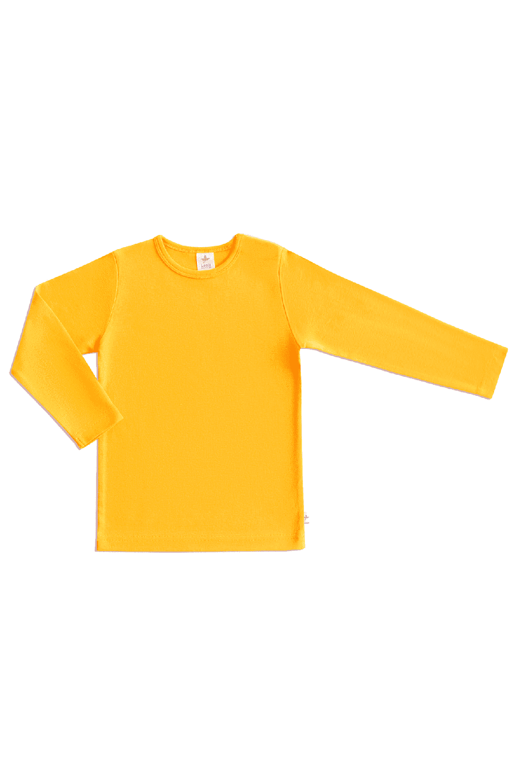 2060O | Kinder Basic Langarmshirt - Sonnengelb
