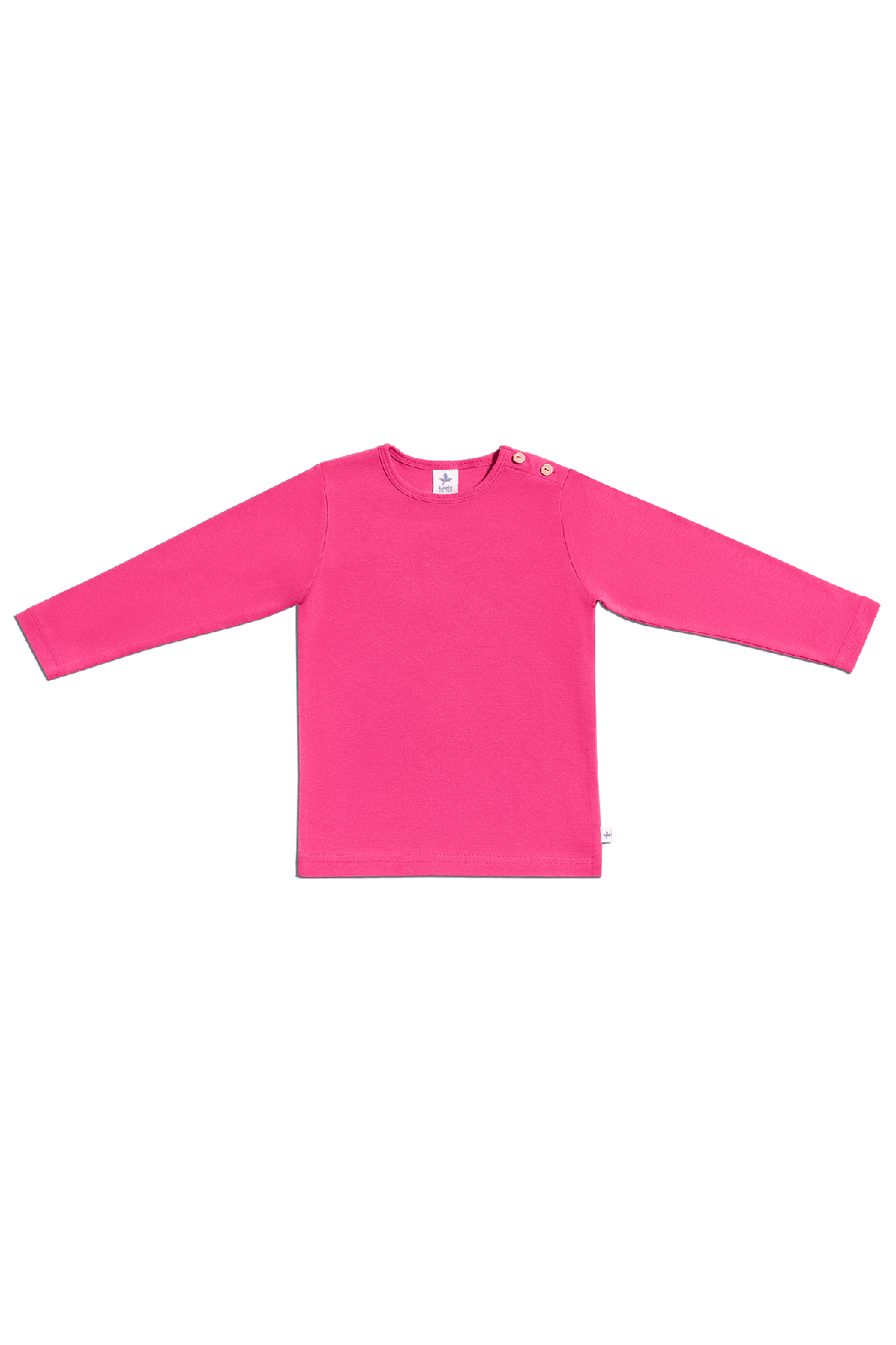 2060P | Kinder Basic Langarmshirt - Pink