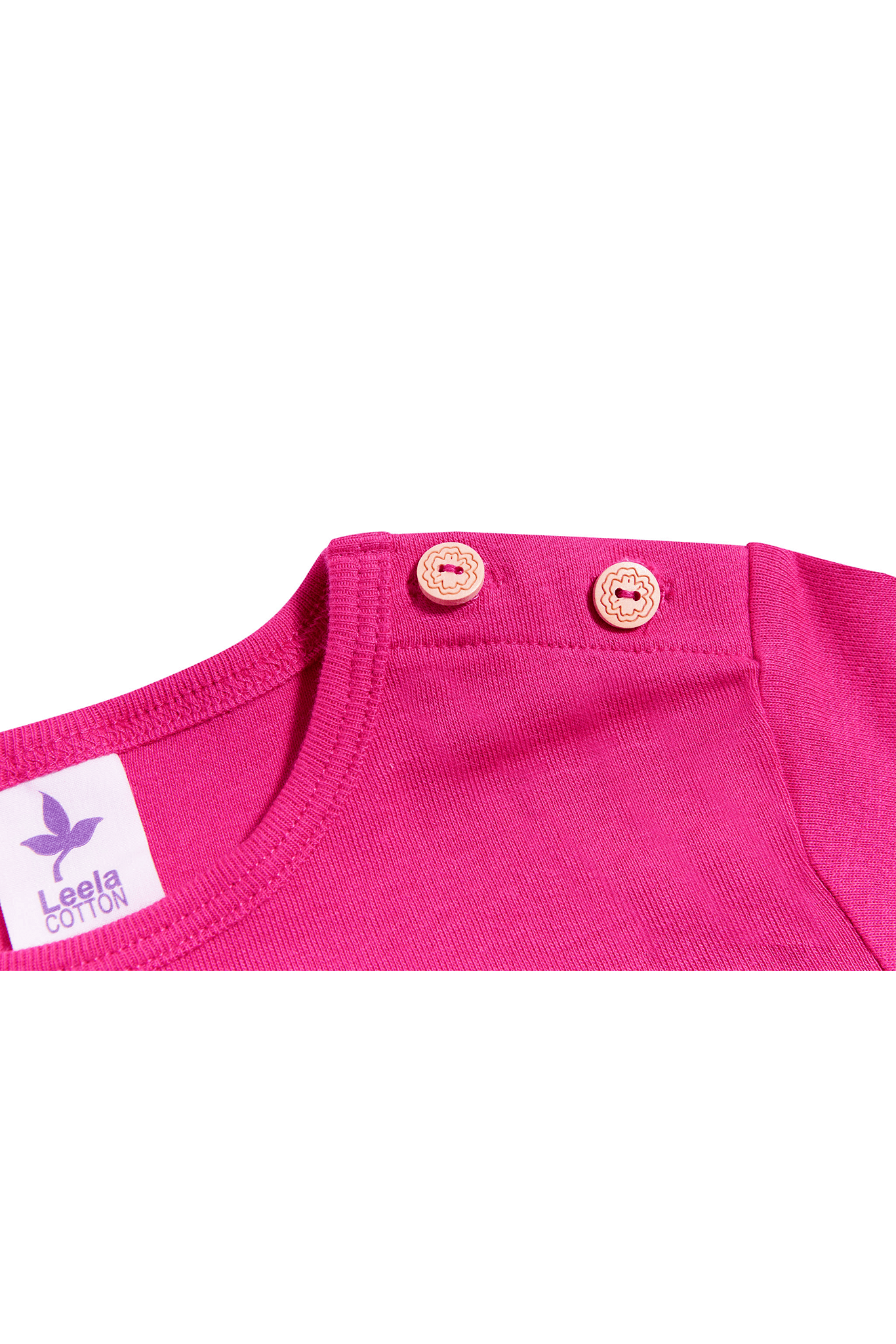 2060P | Kinder Basic Langarmshirt - Pink