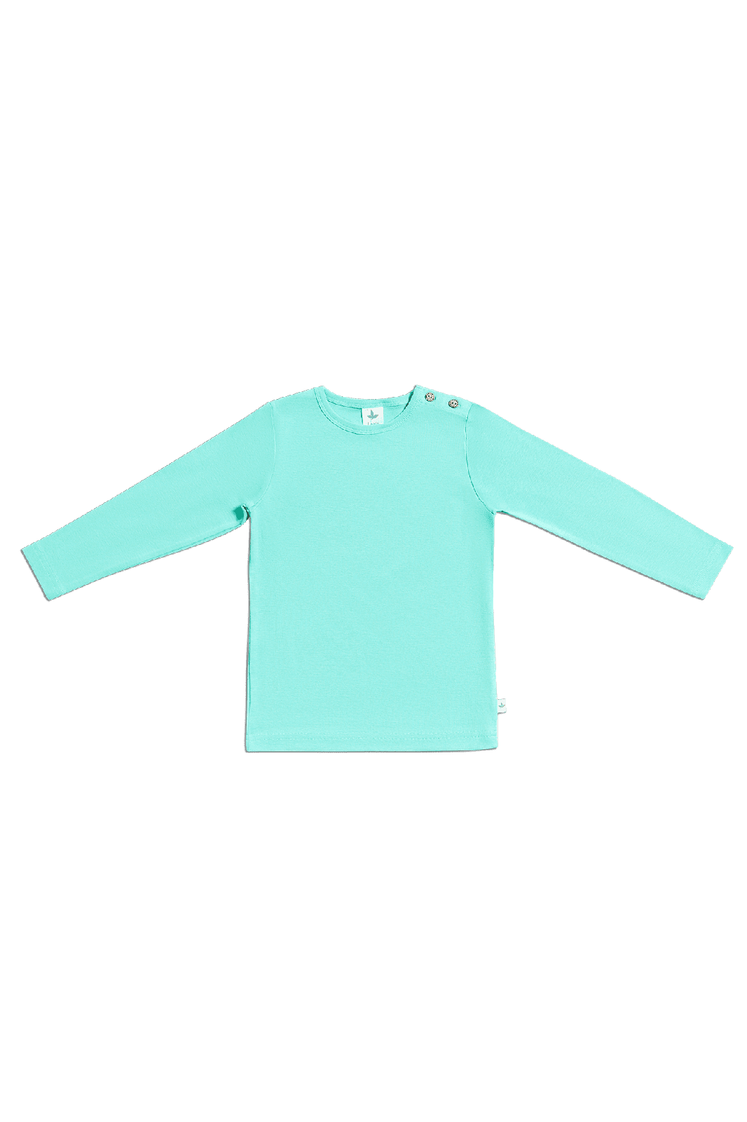 2060 TU | Kinder Basic Langarmshirt - Türkis