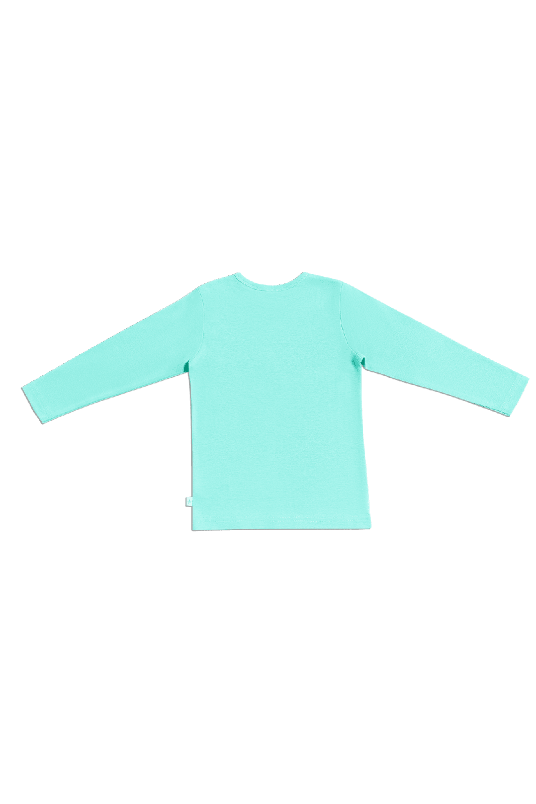 2060 TU | Kinder Basic Langarmshirt - Türkis