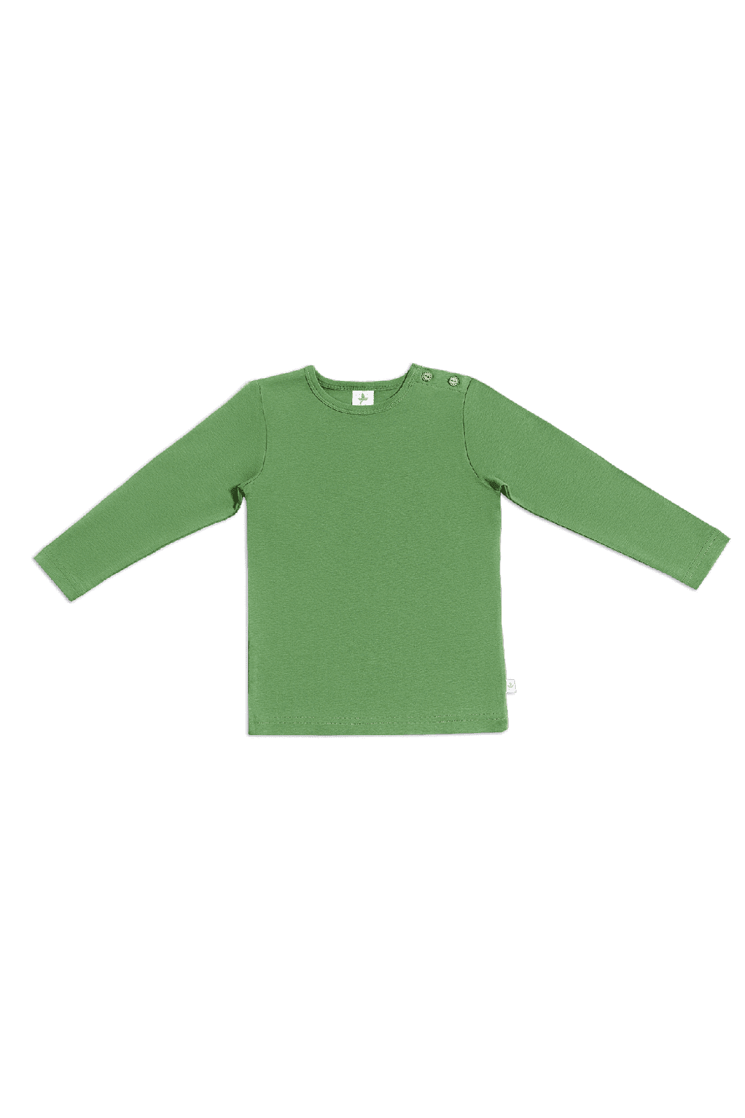 2060W | Kinder Basic Langarmshirt - Waldgrün