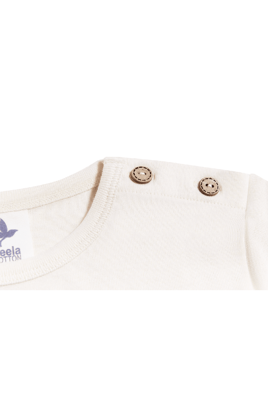2060 | Kinder Basic Langarmshirt - Natur