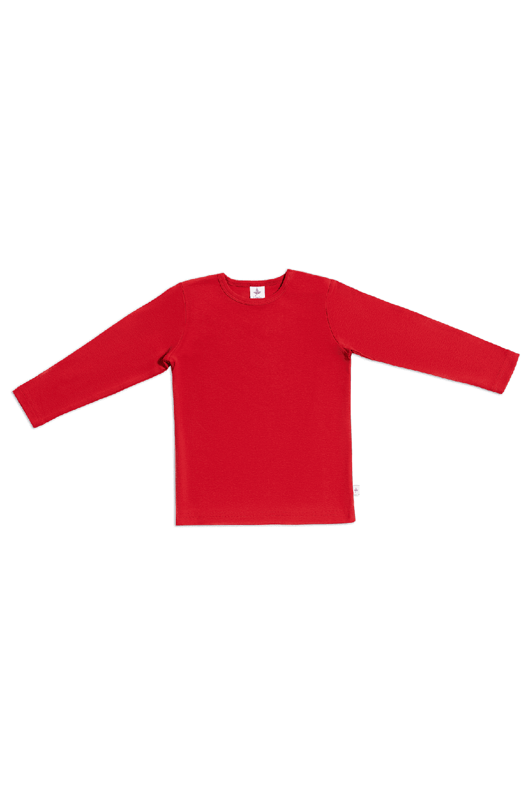 2064 | Kinder Basic Langarmshirt - Ziegelrot