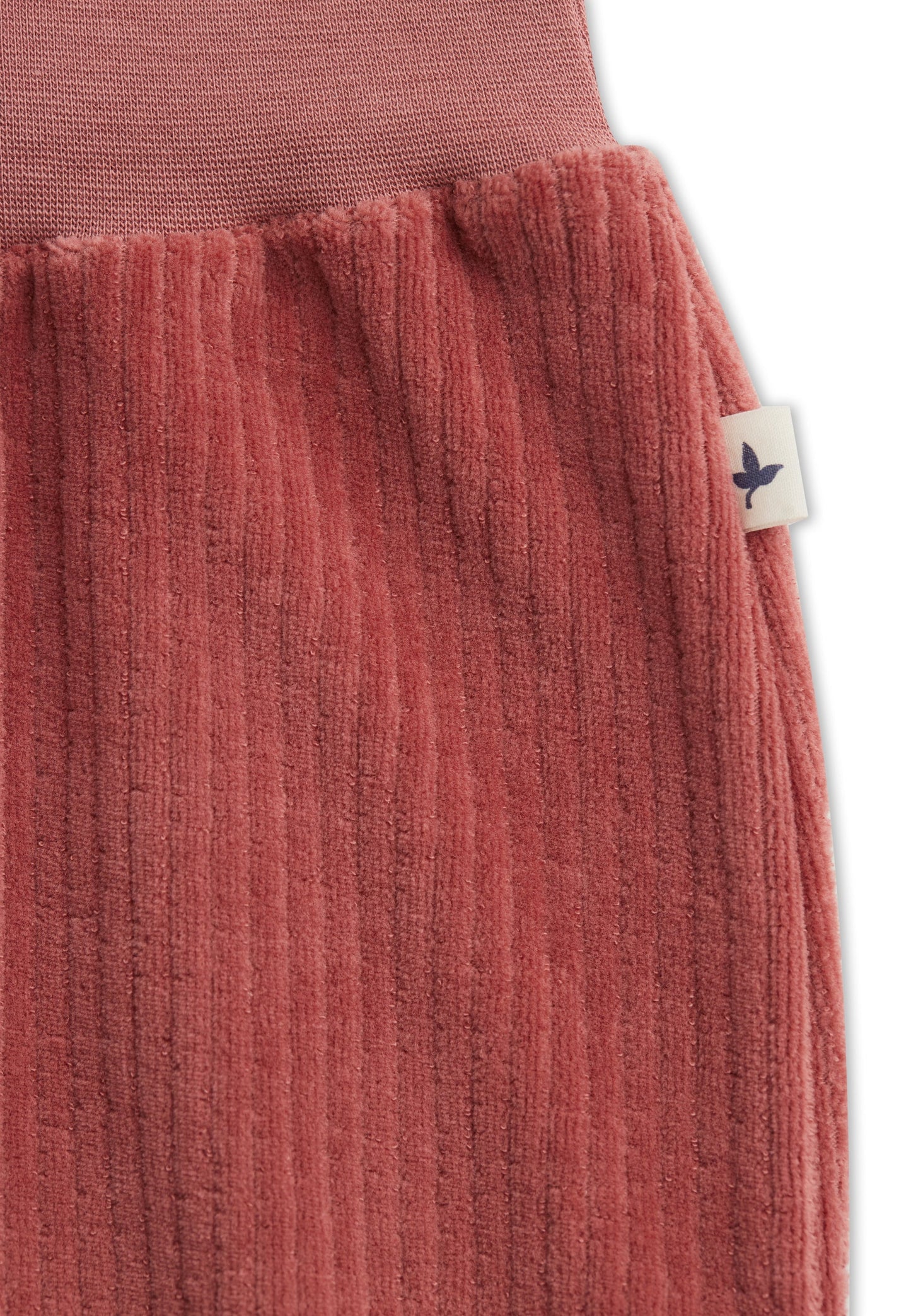 2072 WR | Baby Cordhose breiter Bund - Dunkel Mauve