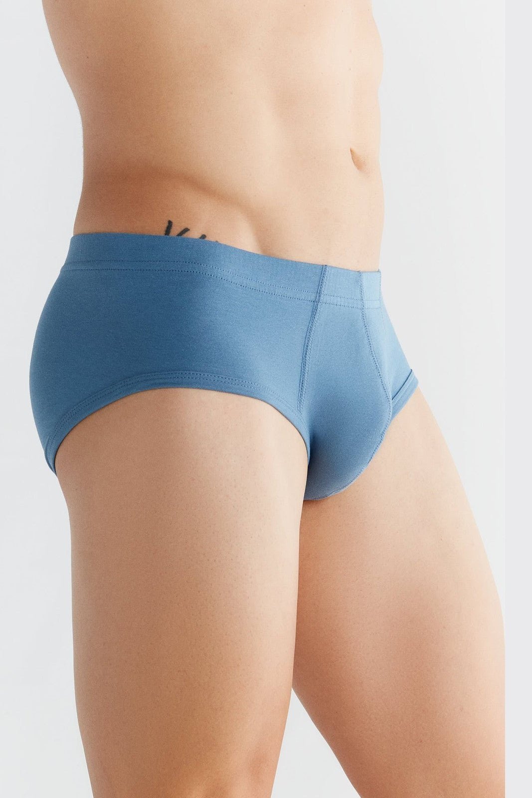 2112-01 | Herren Slip - Denimblau