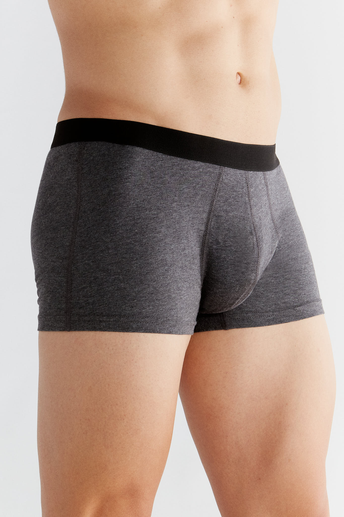 2121-16 | Herren Trunkshorts - Anthrazit-Melange