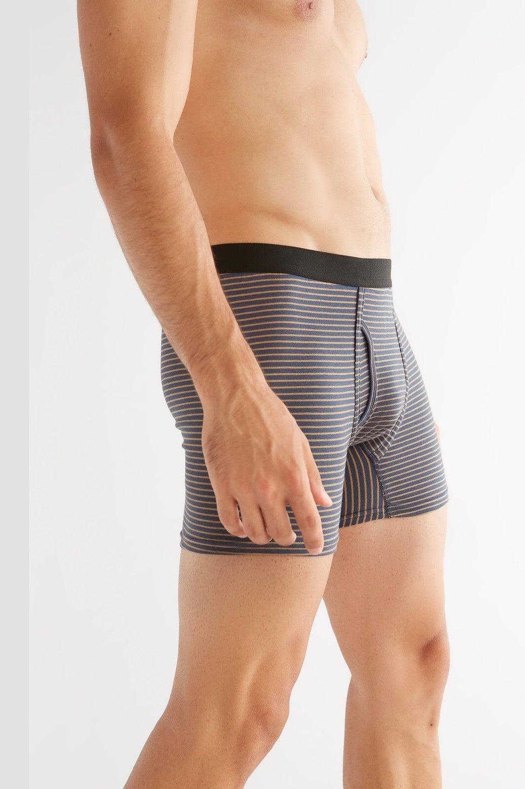 2131-055 | Herren Boxershorts - Indigo-Ingwer