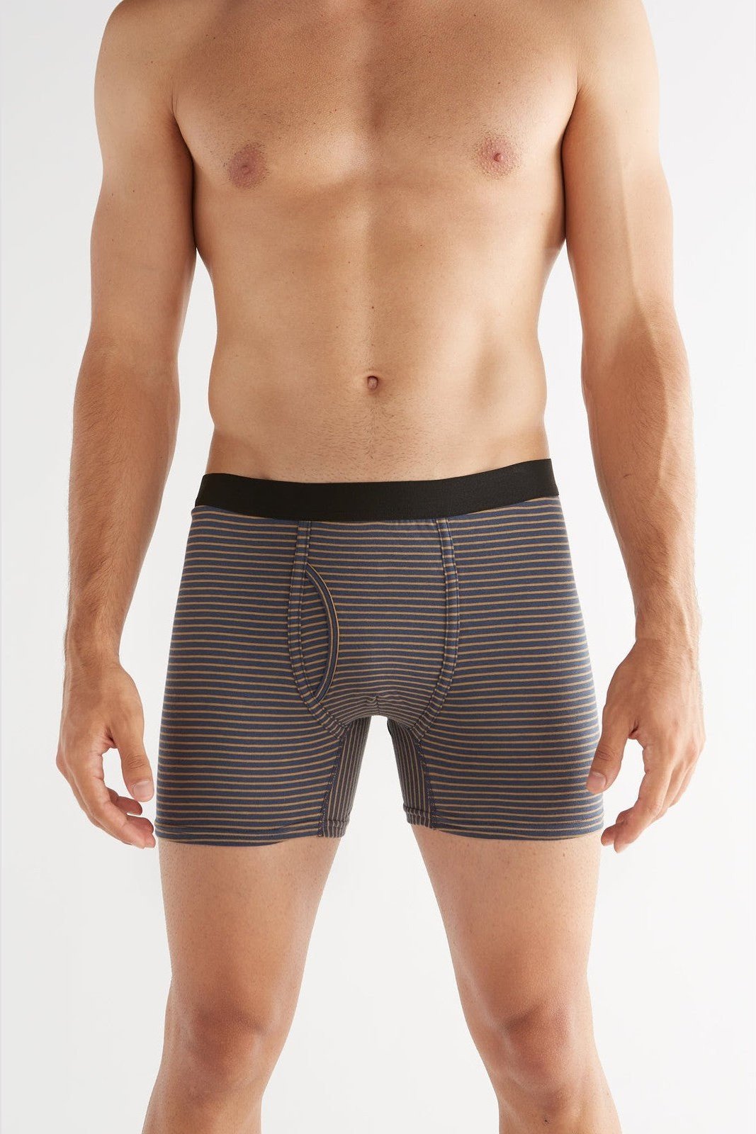 2131-055 | Herren Boxershorts - Indigo-Ingwer