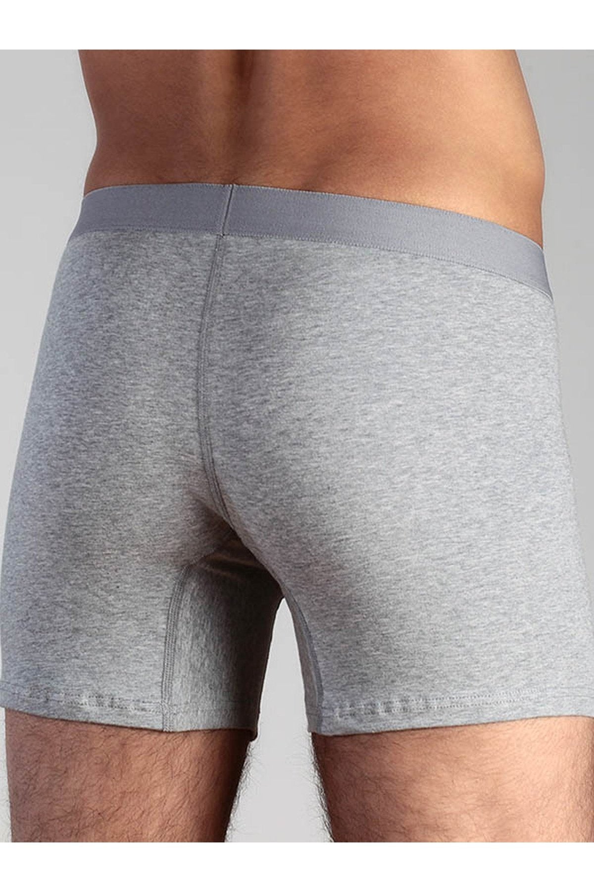 2131-05 | Herren Boxershorts - Grau-Melange