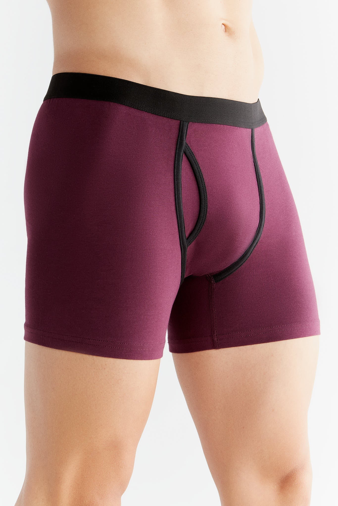 2131-07 | Herren Boxershorts - Aubergine