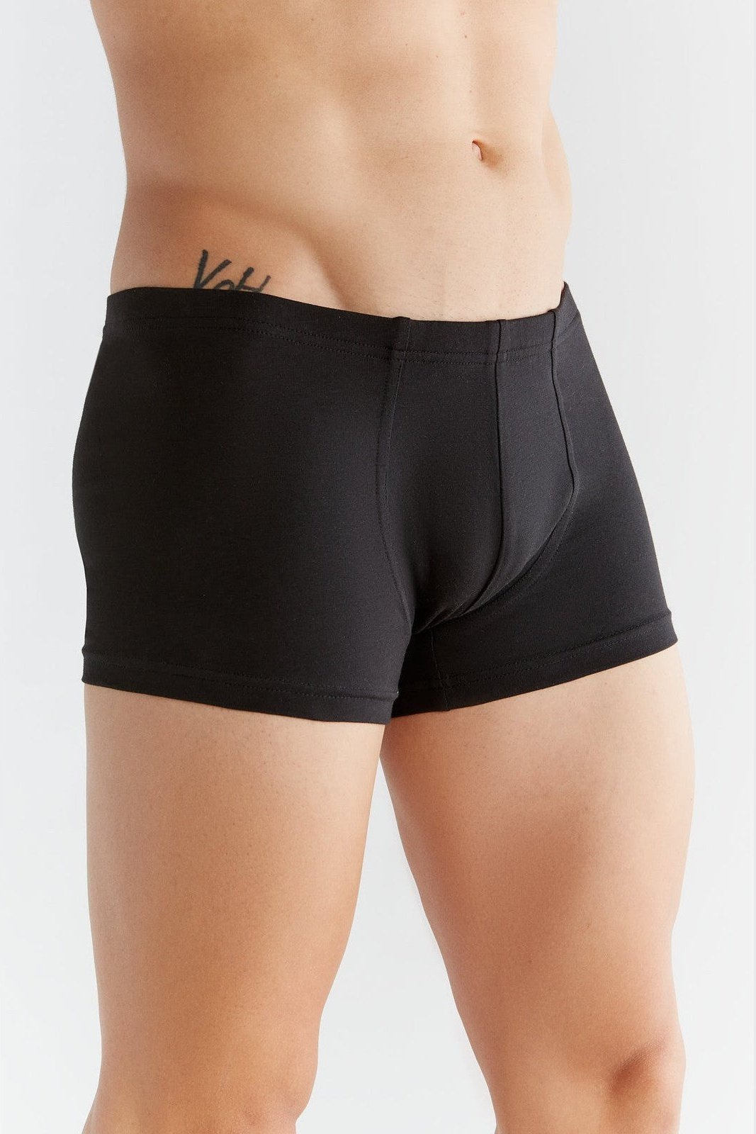 2141-01 | Herren Retroshorts - Schwarz