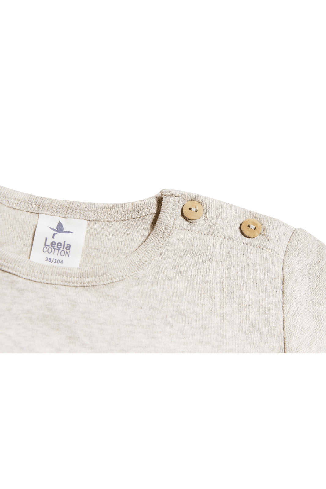 2247 | Kinder Basic Kurzarmshirt - Beige