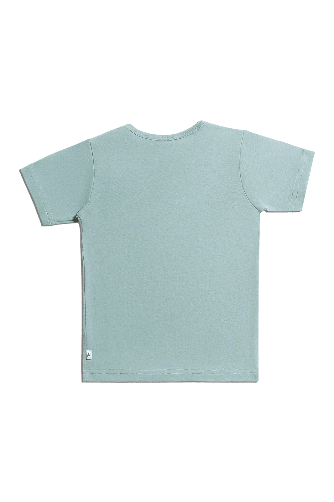2285 | Kinder Basic Kurzarmshirt - Taubenblau