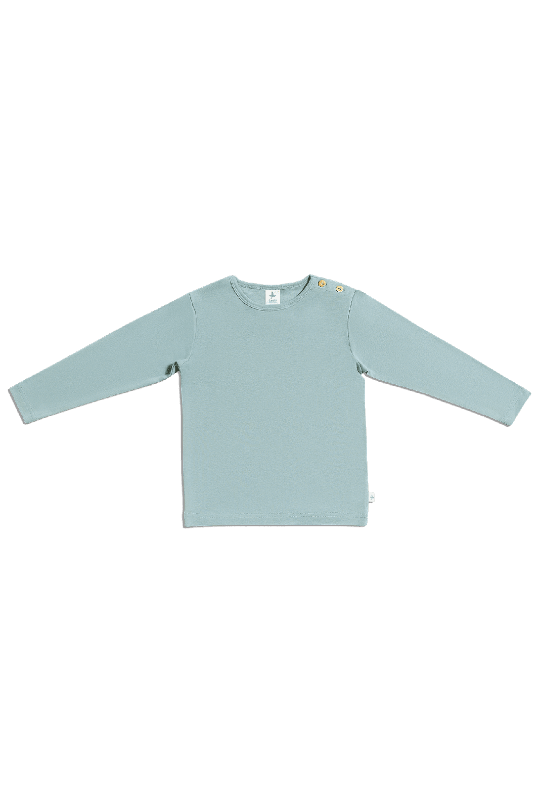 2286 | Kinder Basic Langarmshirt - Taubenblau
