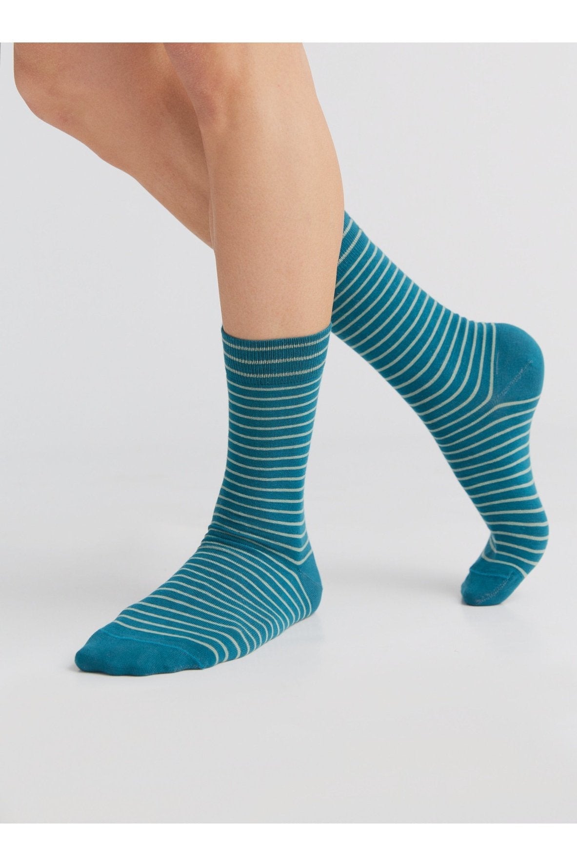 2310 | Strümpfe - Petrol/Frostgrün  (6er Pack)