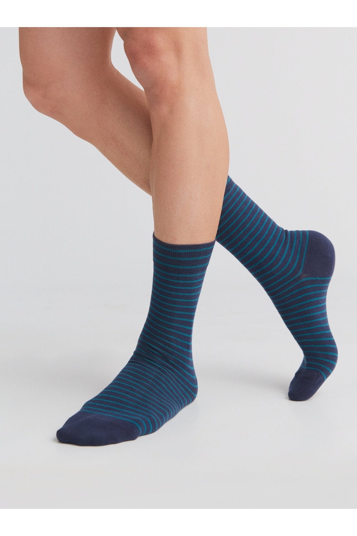 2311 | Strümpfe - Indigo-Petrol (6er Pack)