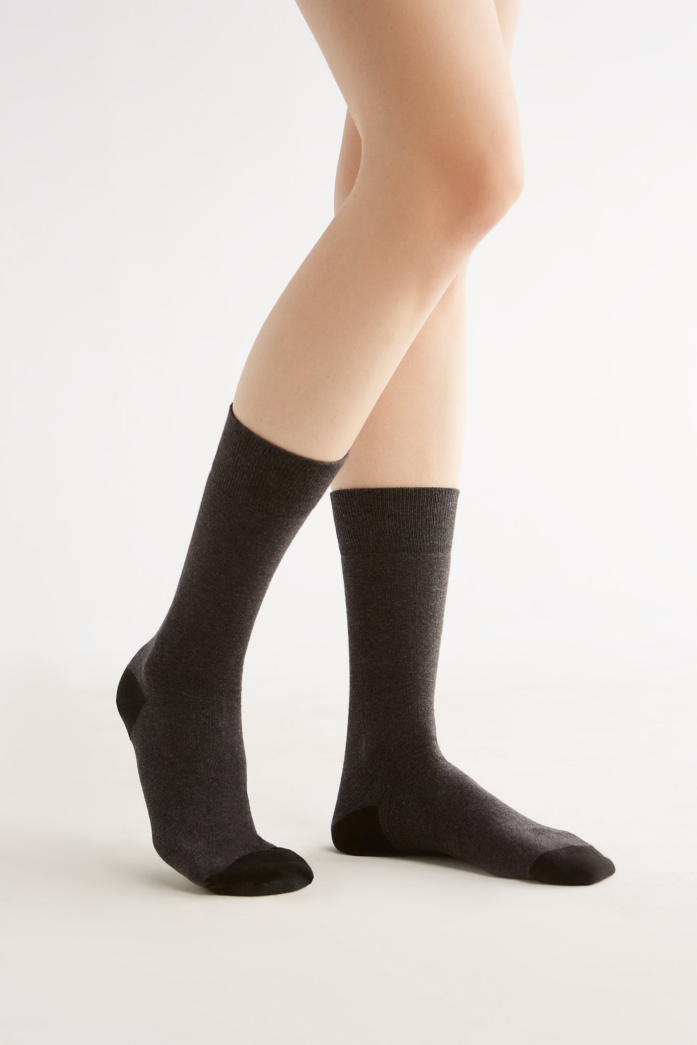 2315 | Strümpfe - Anthrazit/Schwarz