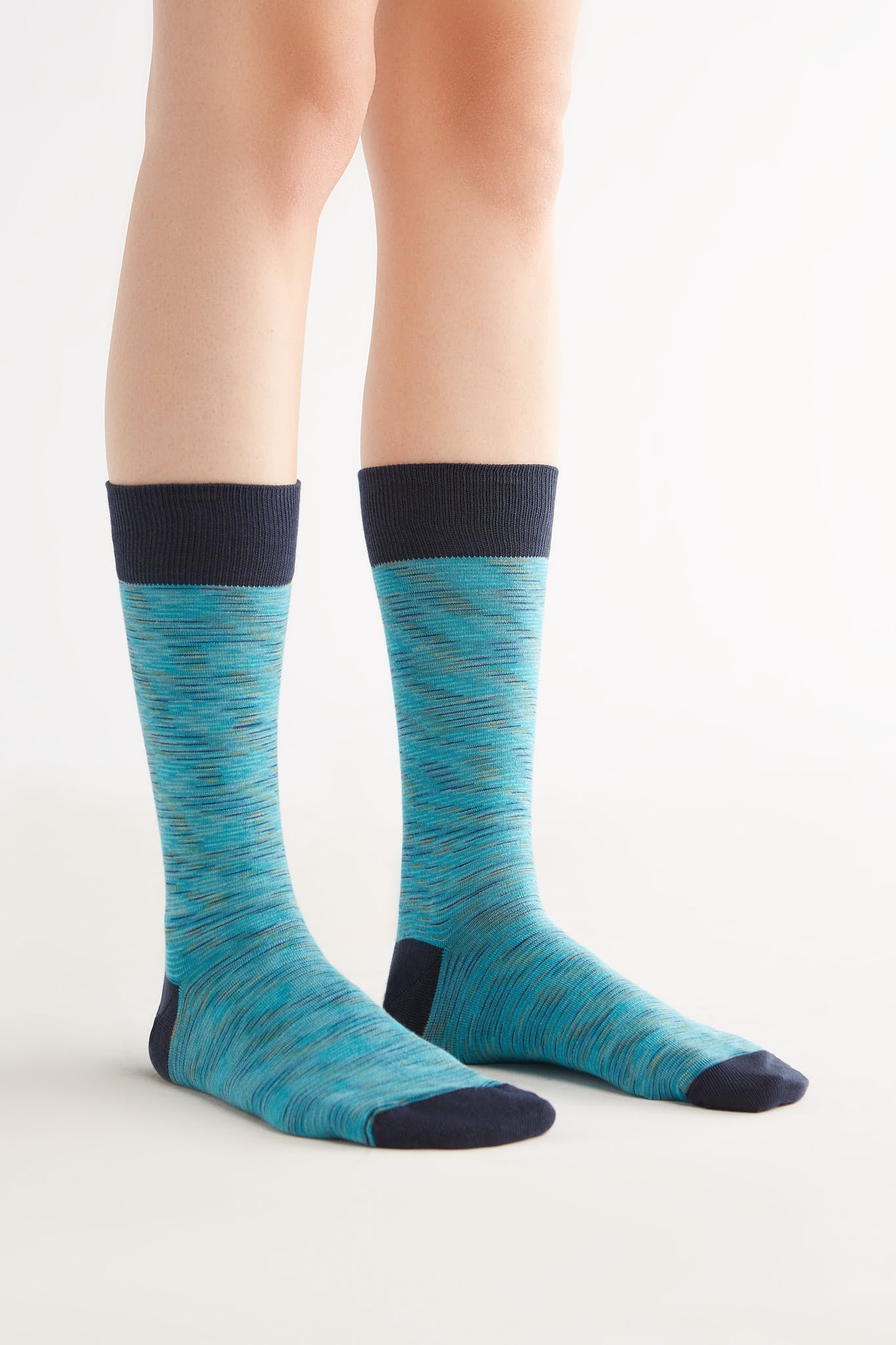 2320 | Strümpfe - Spacetürkis  (6er Pack)