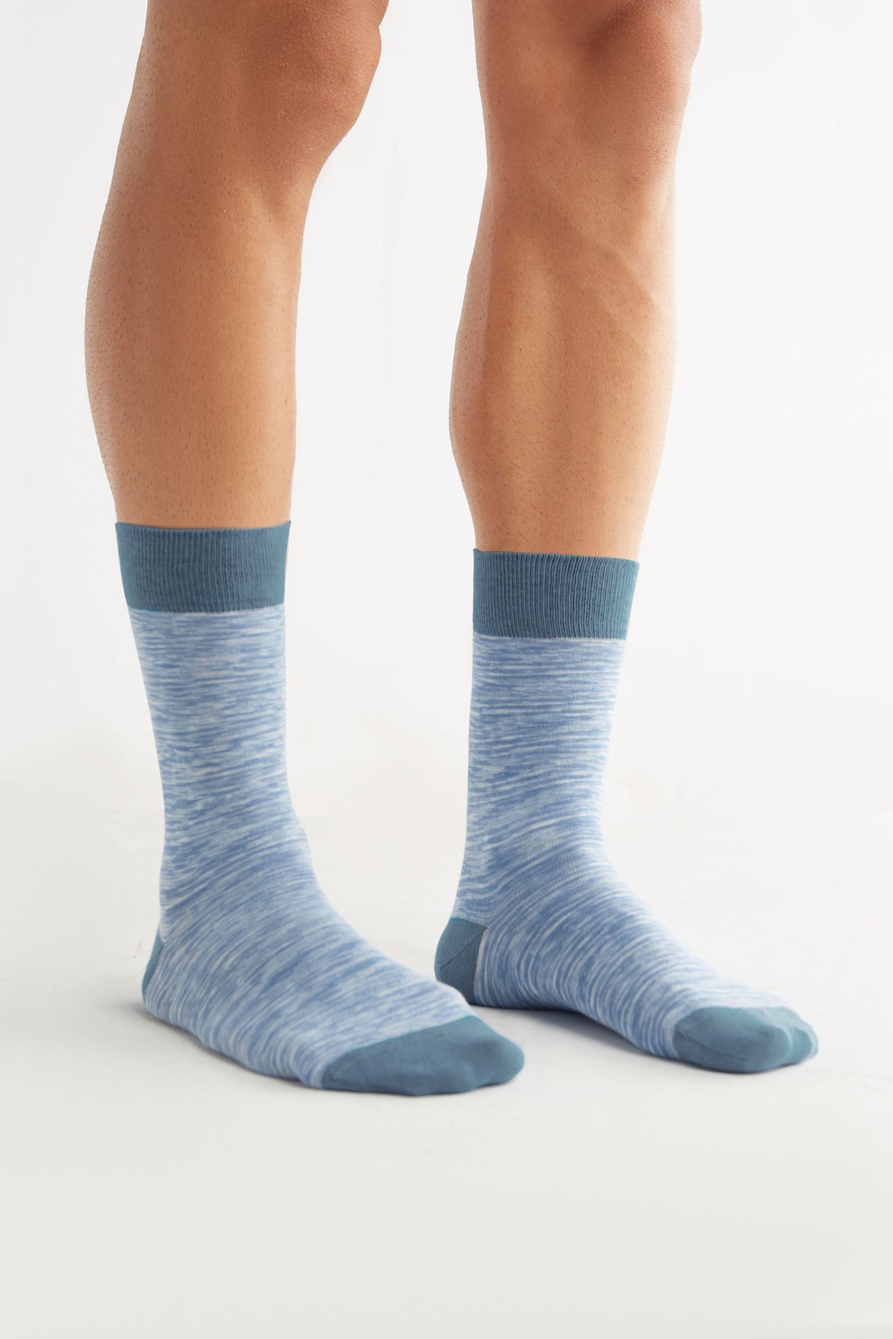 2321 | Strümpfe - Spacehimmelblau  (6er Pack)