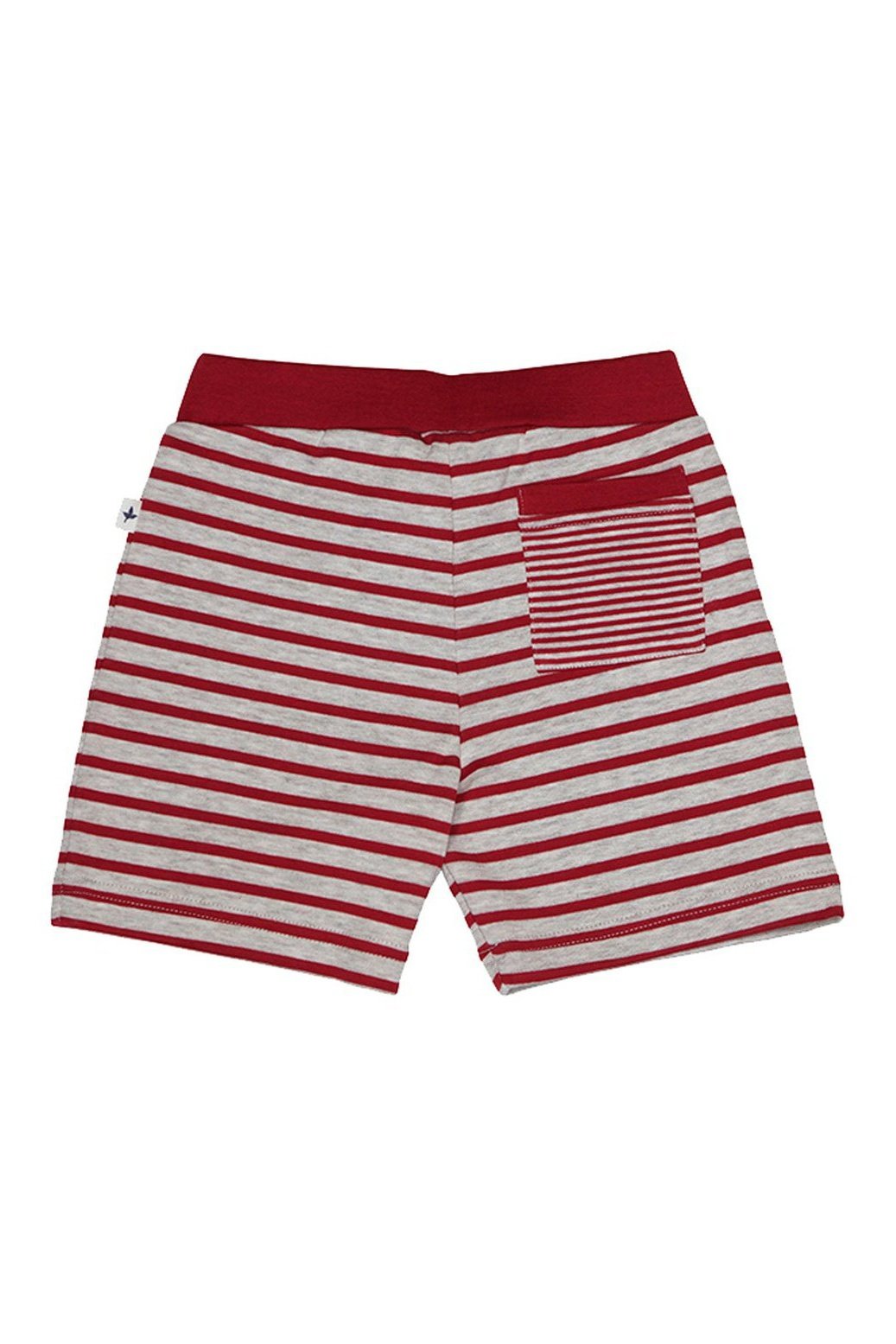 2467 | Kinder Shorts - Ziegelrot-Beige-Melange