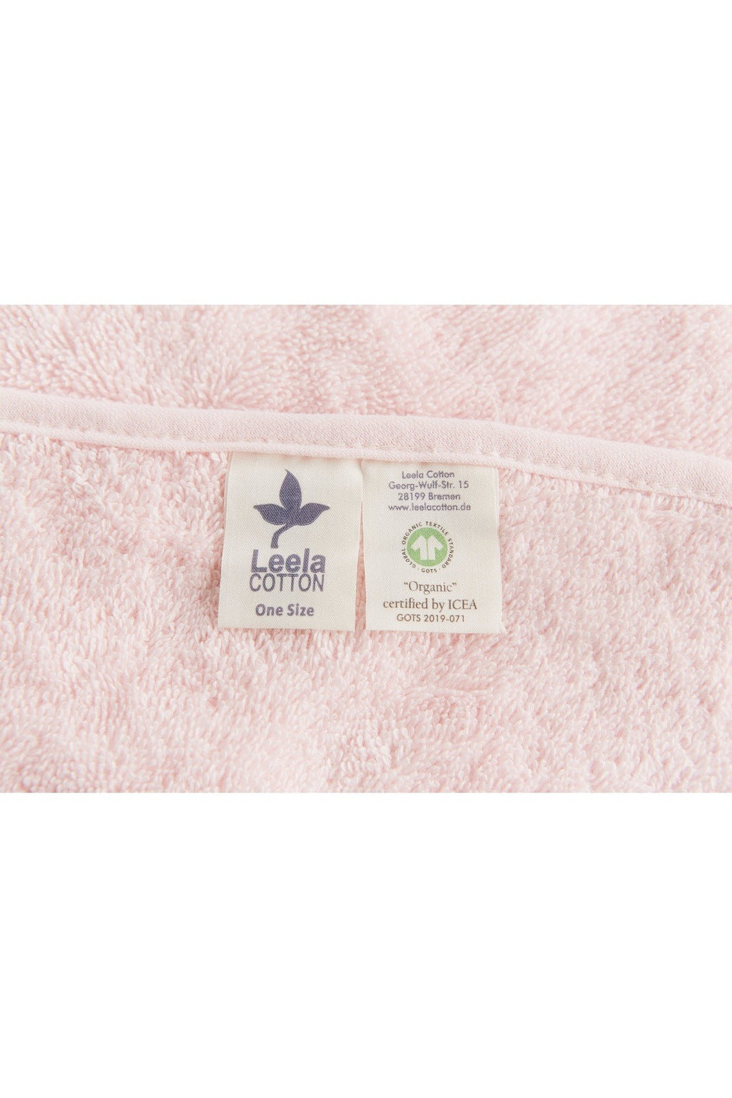 2600T | Baby Badehandtuch - Rosa