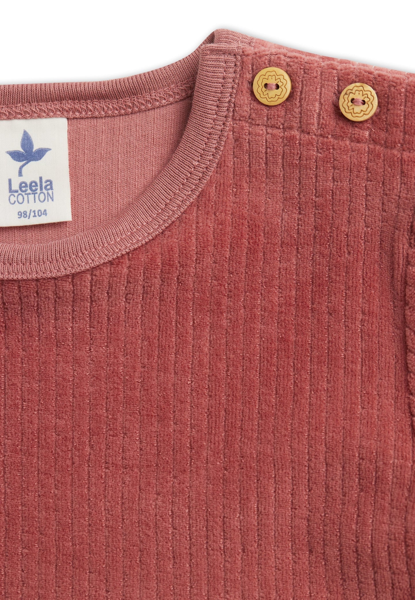 2624 WR | Cordkleid - Dunkel Mauve