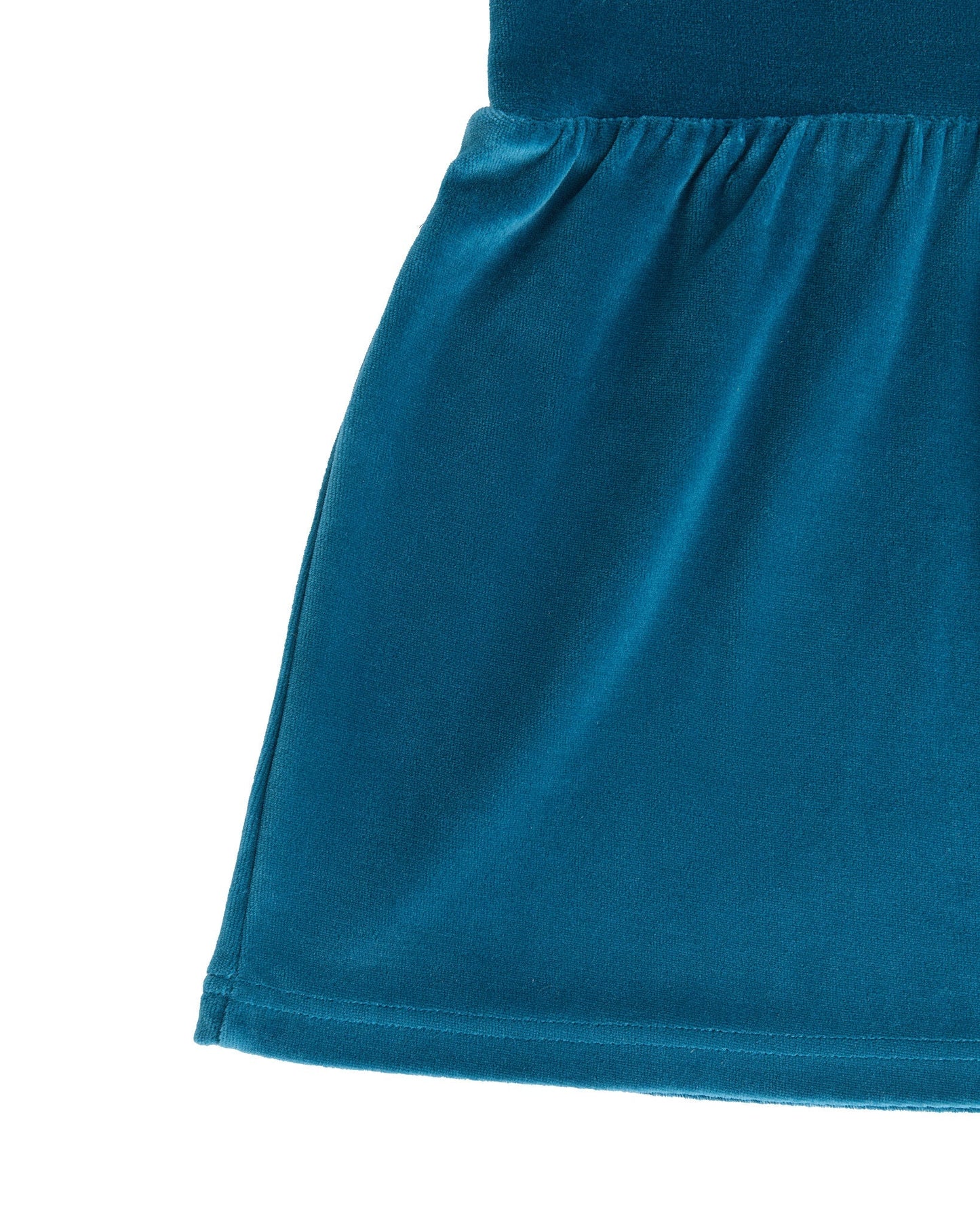 2625 DB | Kinder Ärmelloses Nickykleid - Donaublau