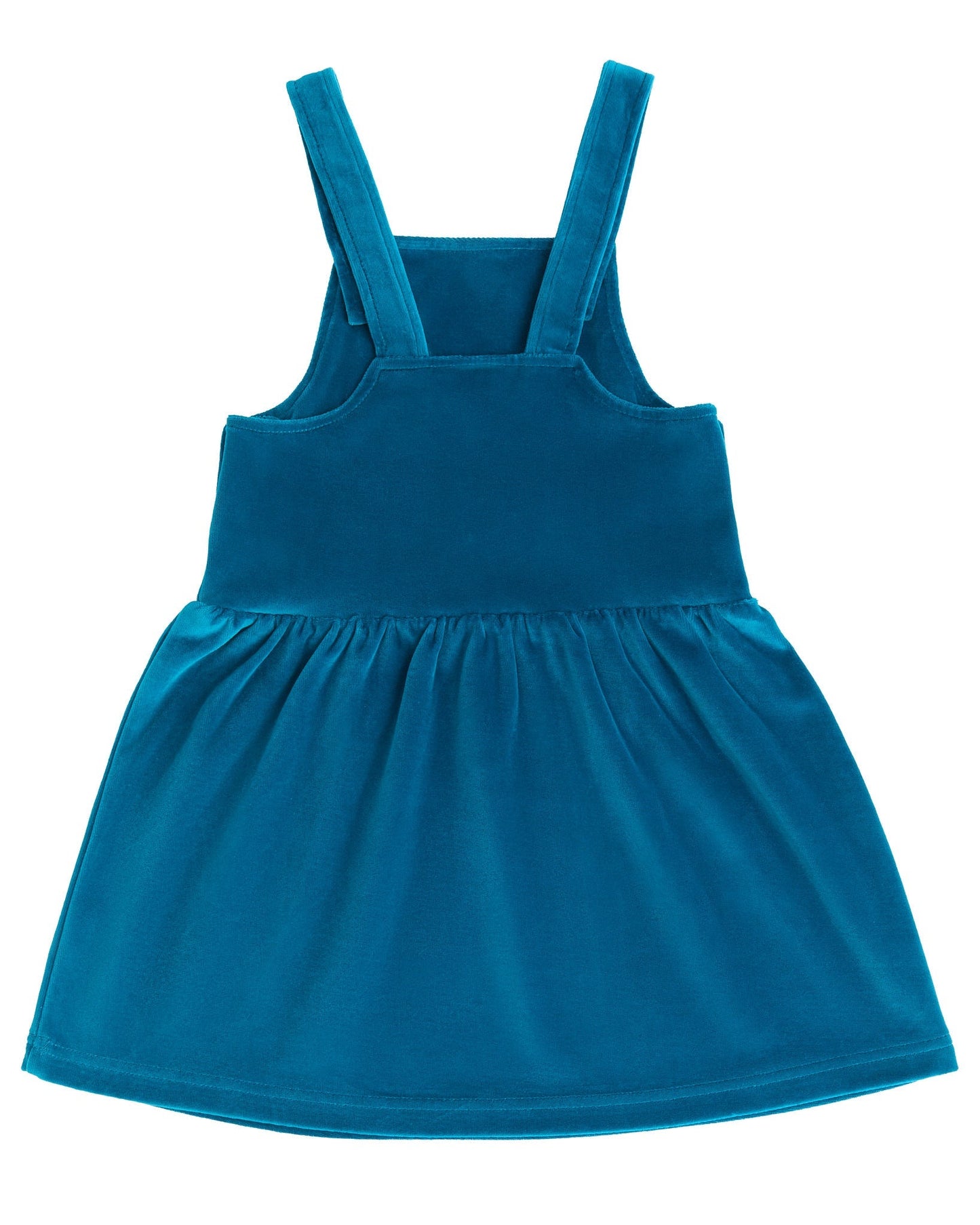 2625 OB | Kinder Ärmelloses Nickykleid - Ozeanblau