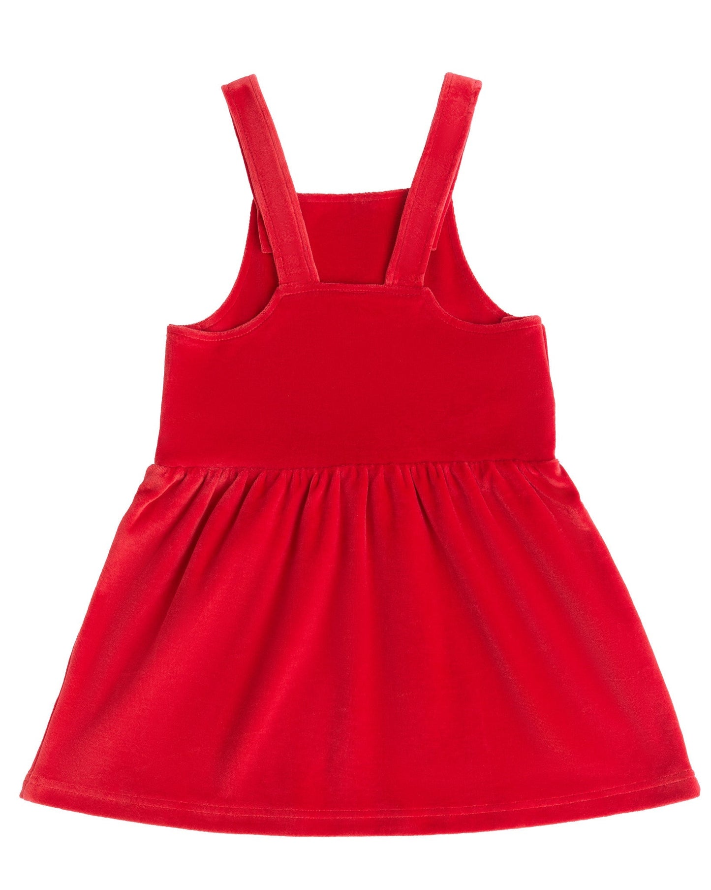 2625 ZR | Kinder Ärmelloses Nickykleid - Ziegelrot