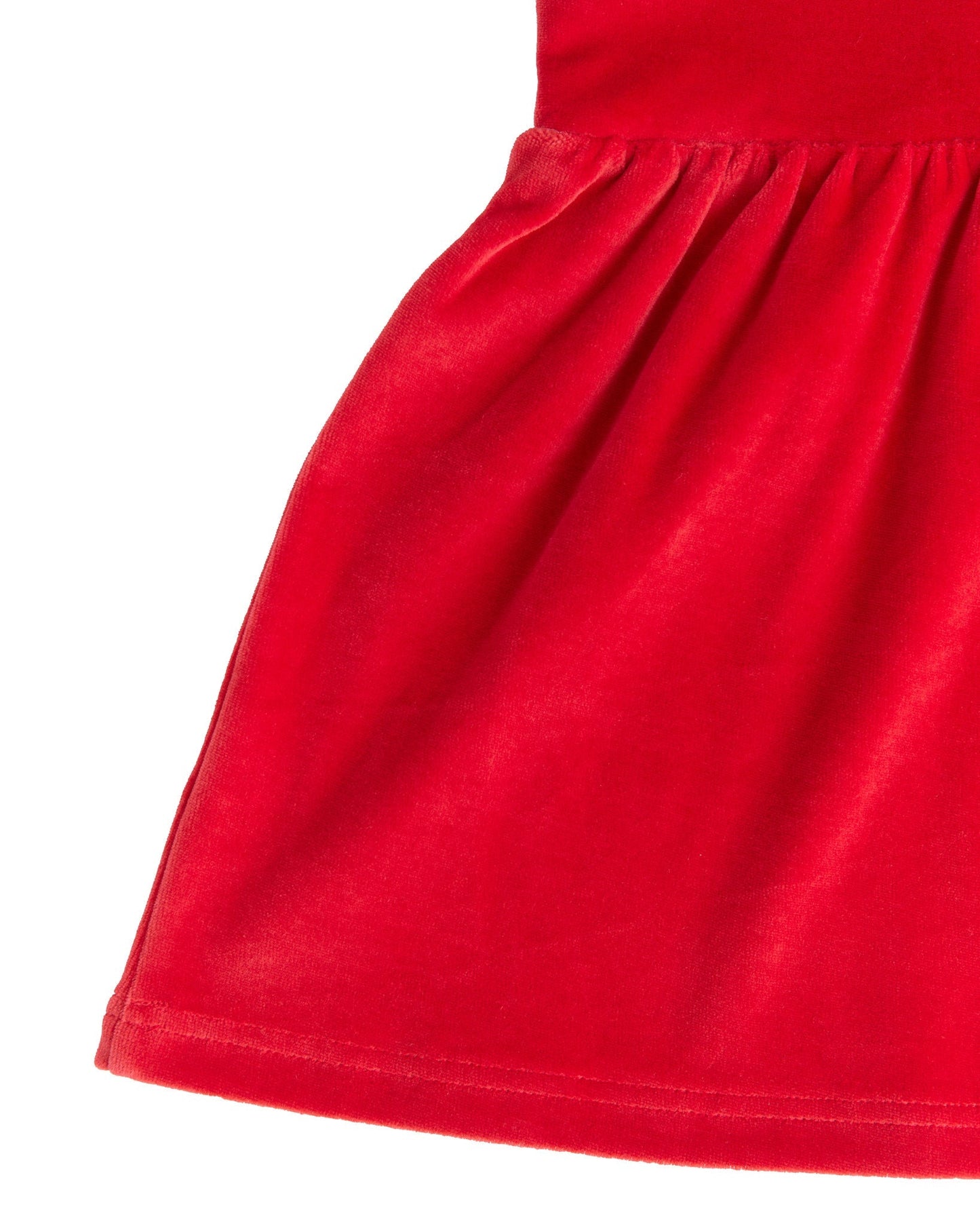 2625 ZR | Kinder Ärmelloses Nickykleid - Ziegelrot