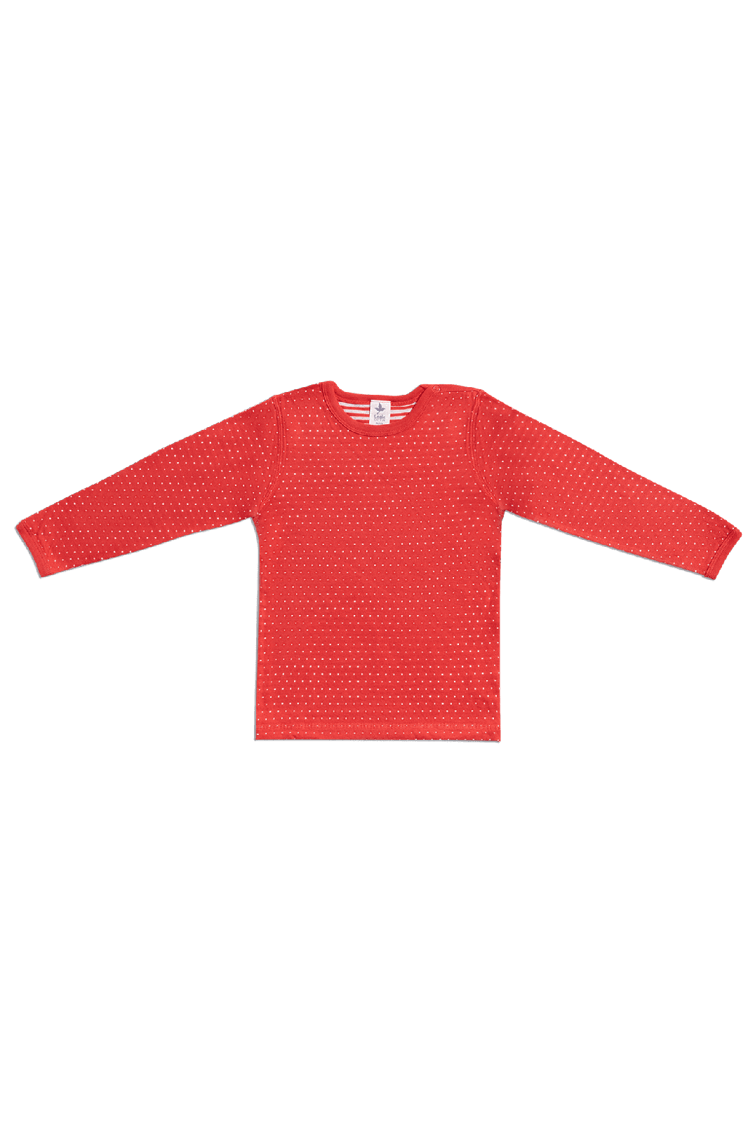 2650RW | Kinder Wendelangarmshirt - Hibiskus-Naturweiss