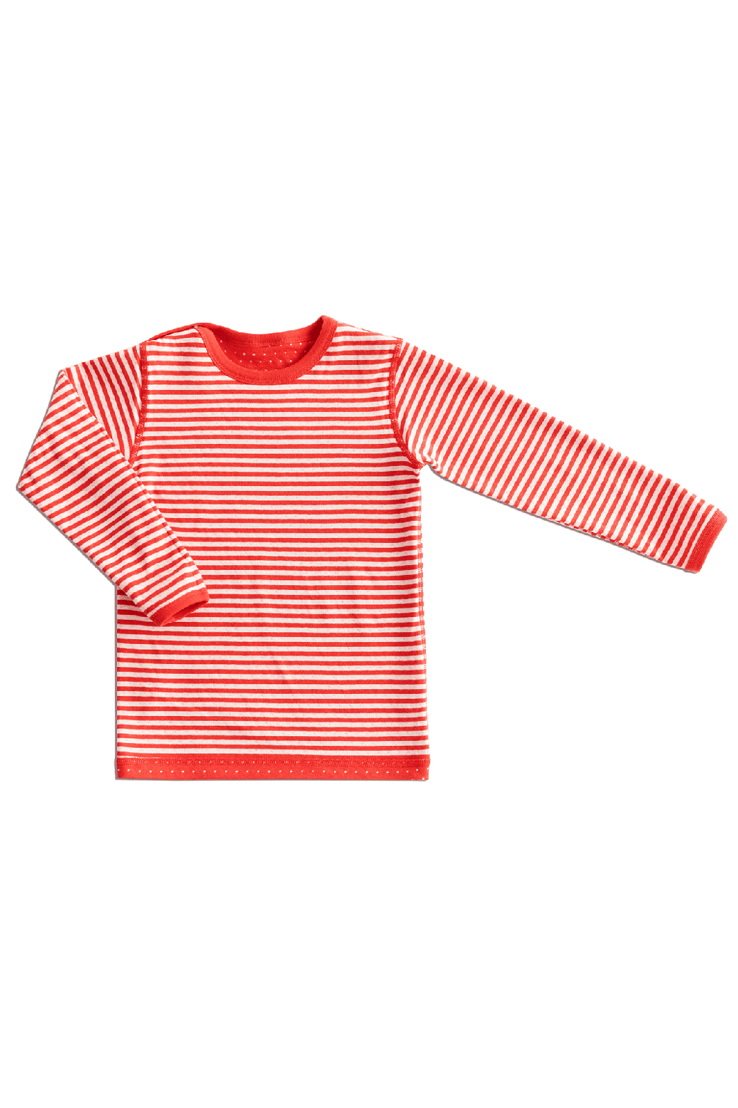 2650RW | Kinder Wendelangarmshirt - Hibiskus-Naturweiss