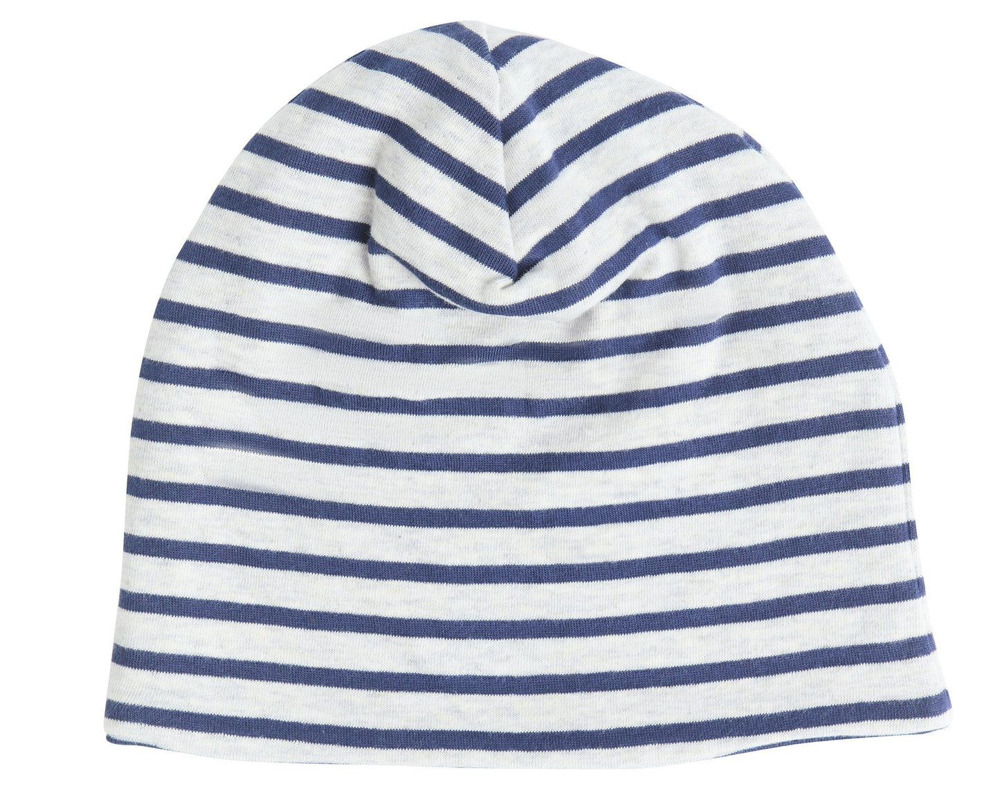 2661 MA| Kinder Wende Beanie - Marineblau/Beige