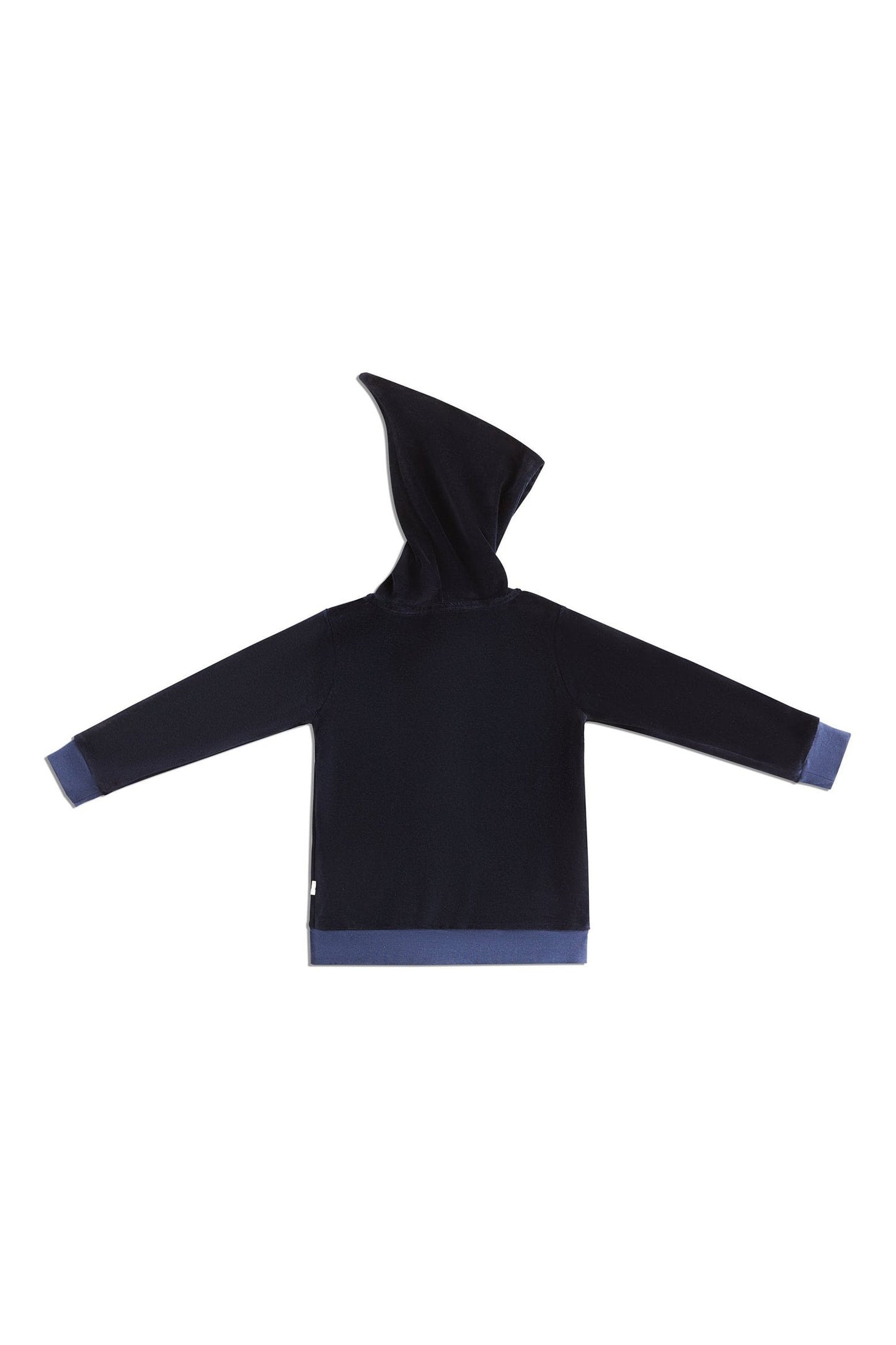 2694 AB | Kinder Kapuzenjacke mit Zipfelkapuze - Nachtblau