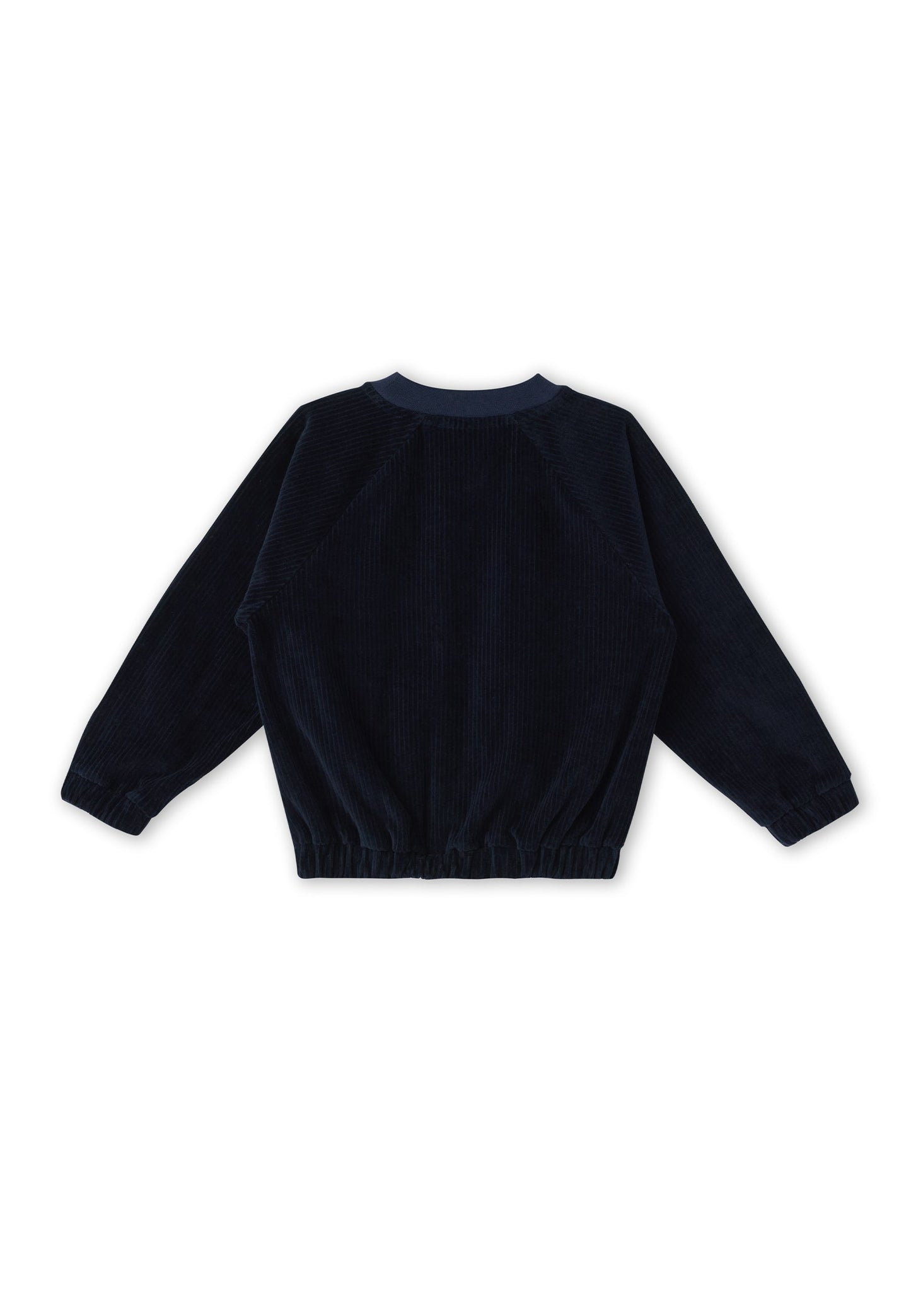 2696 AB | Cord Baseballjacke- Nachtblau