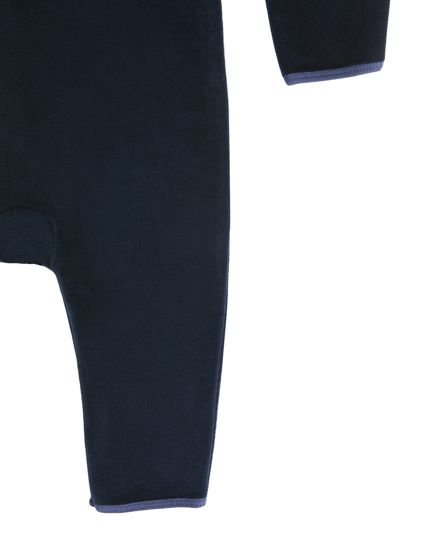 2730 AB | Baby Langärmeliger Strampler - Nachtblau