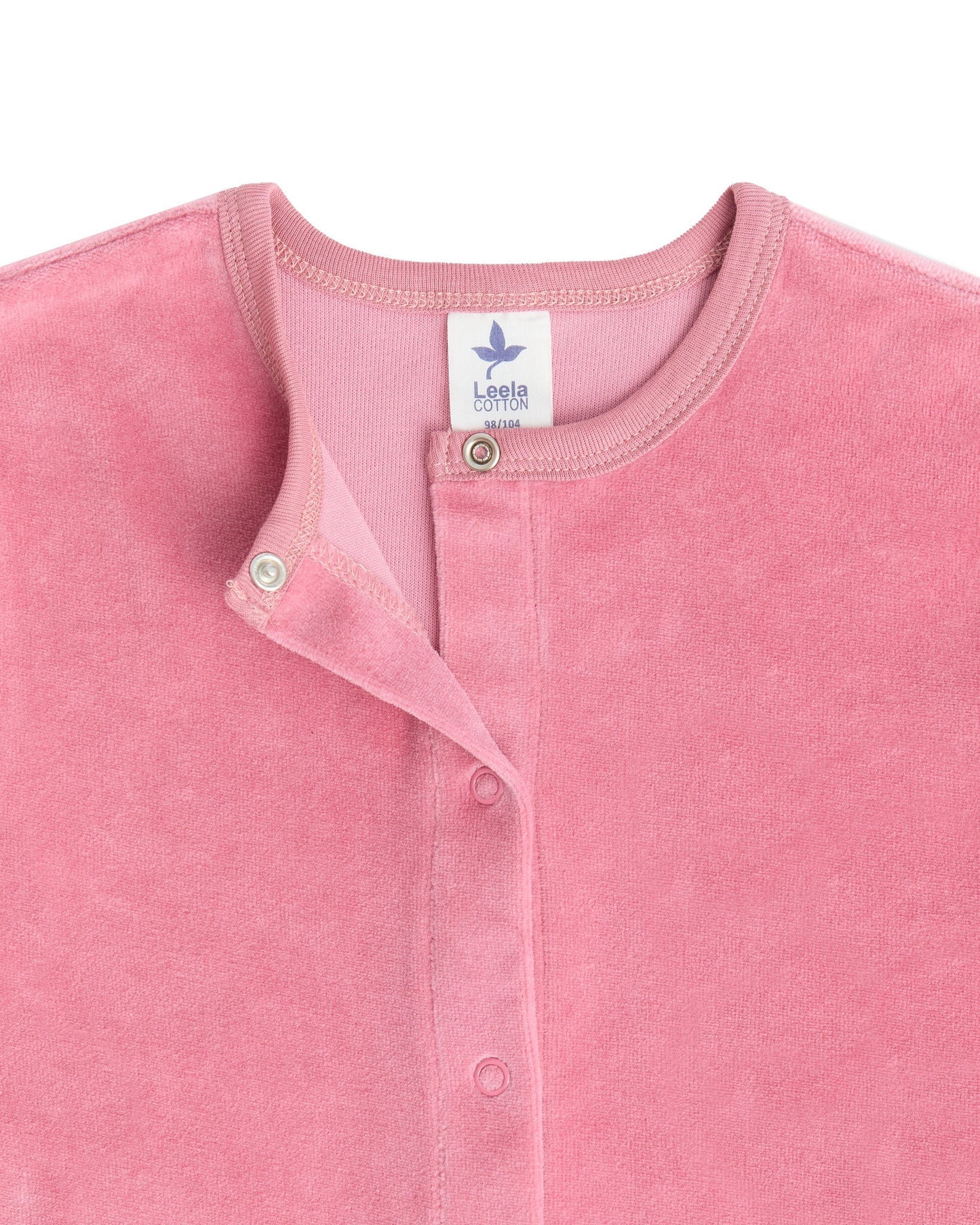 2730 VR | Baby Langärmeliger Strampler - Altrosa