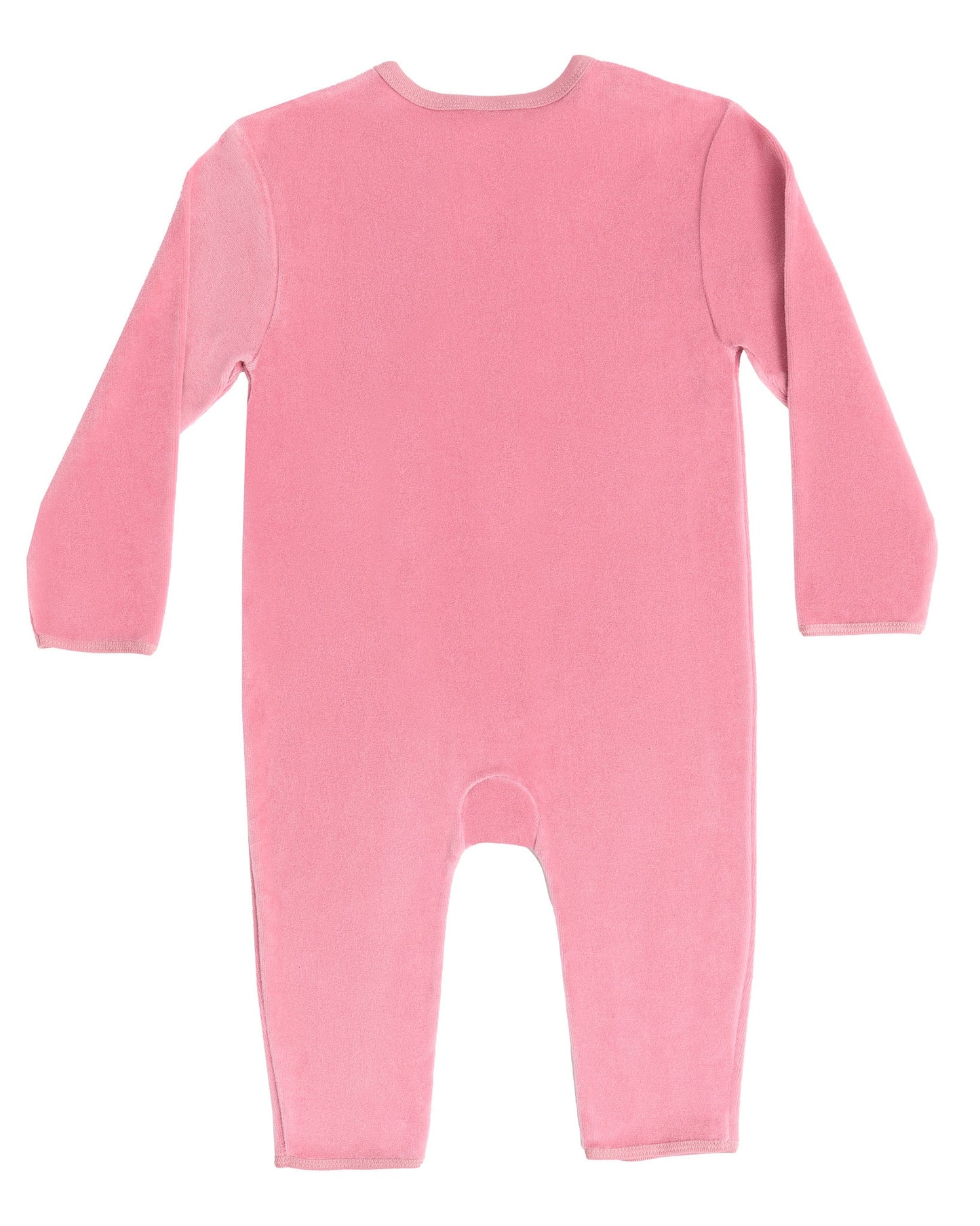 2730 VR | Baby Langärmeliger Strampler - Altrosa