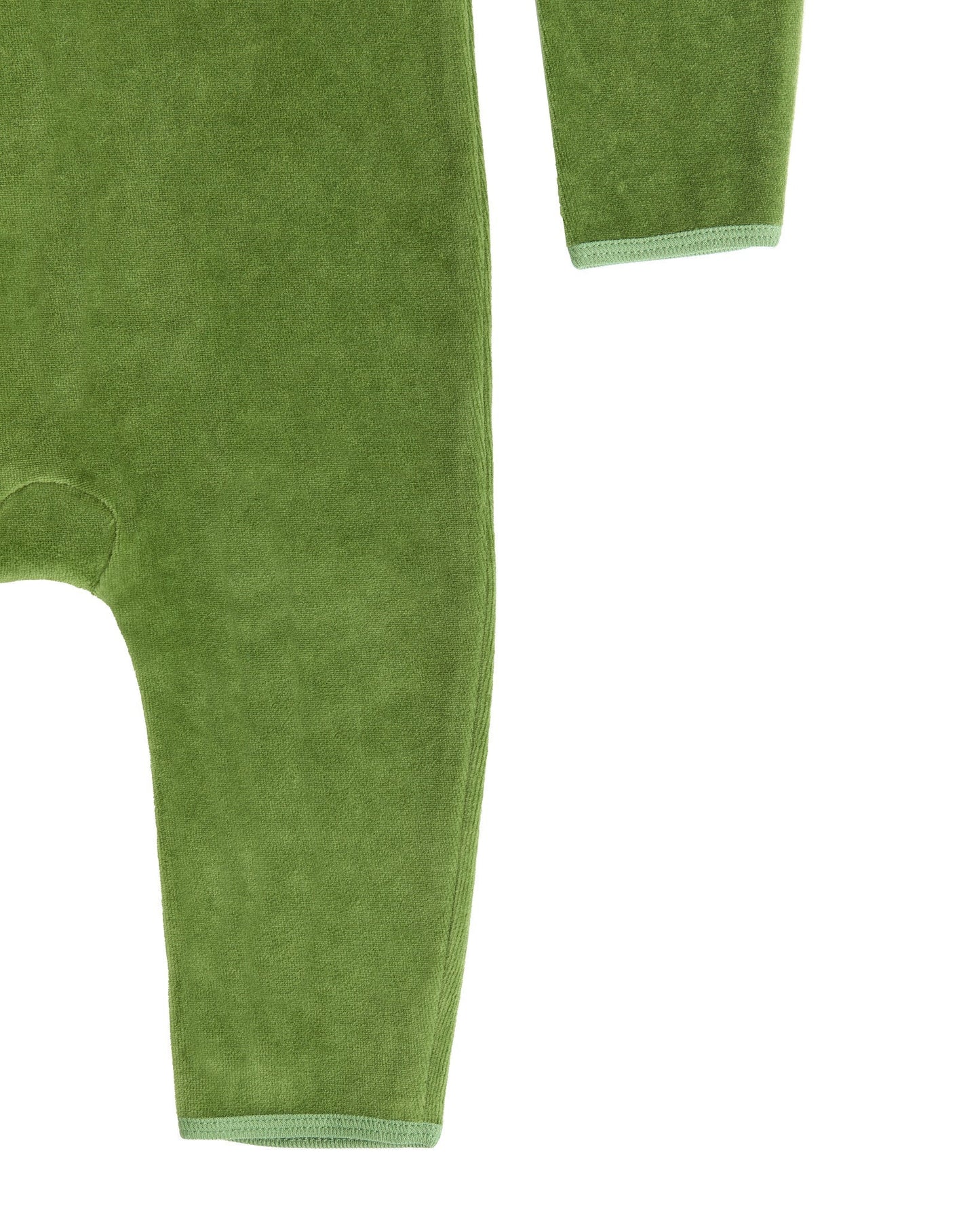 2730 WG | Baby Langärmeliger Strampler - Waldgrün