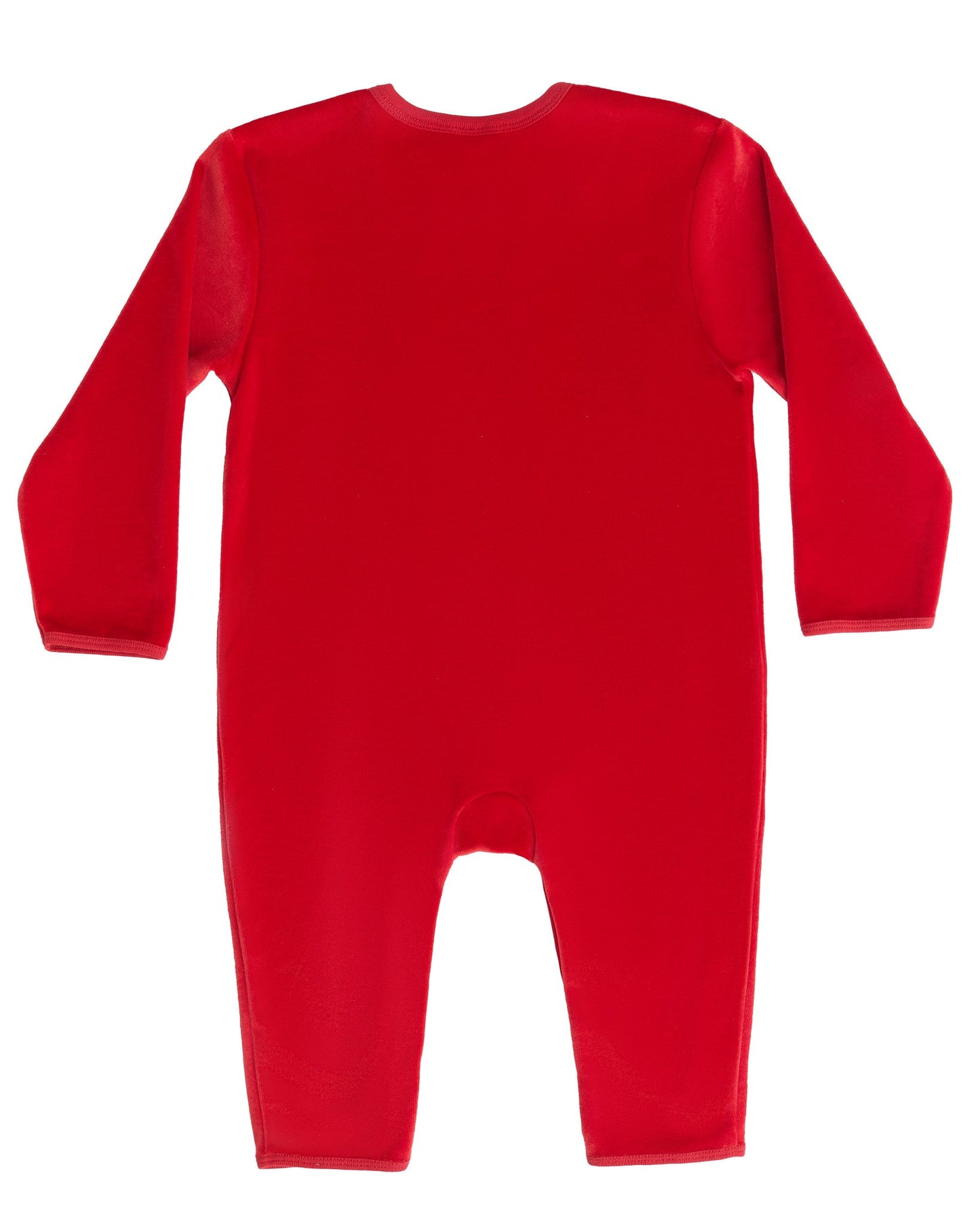 2730 ZR | Baby Langärmeliger Strampler - Ziegelrot