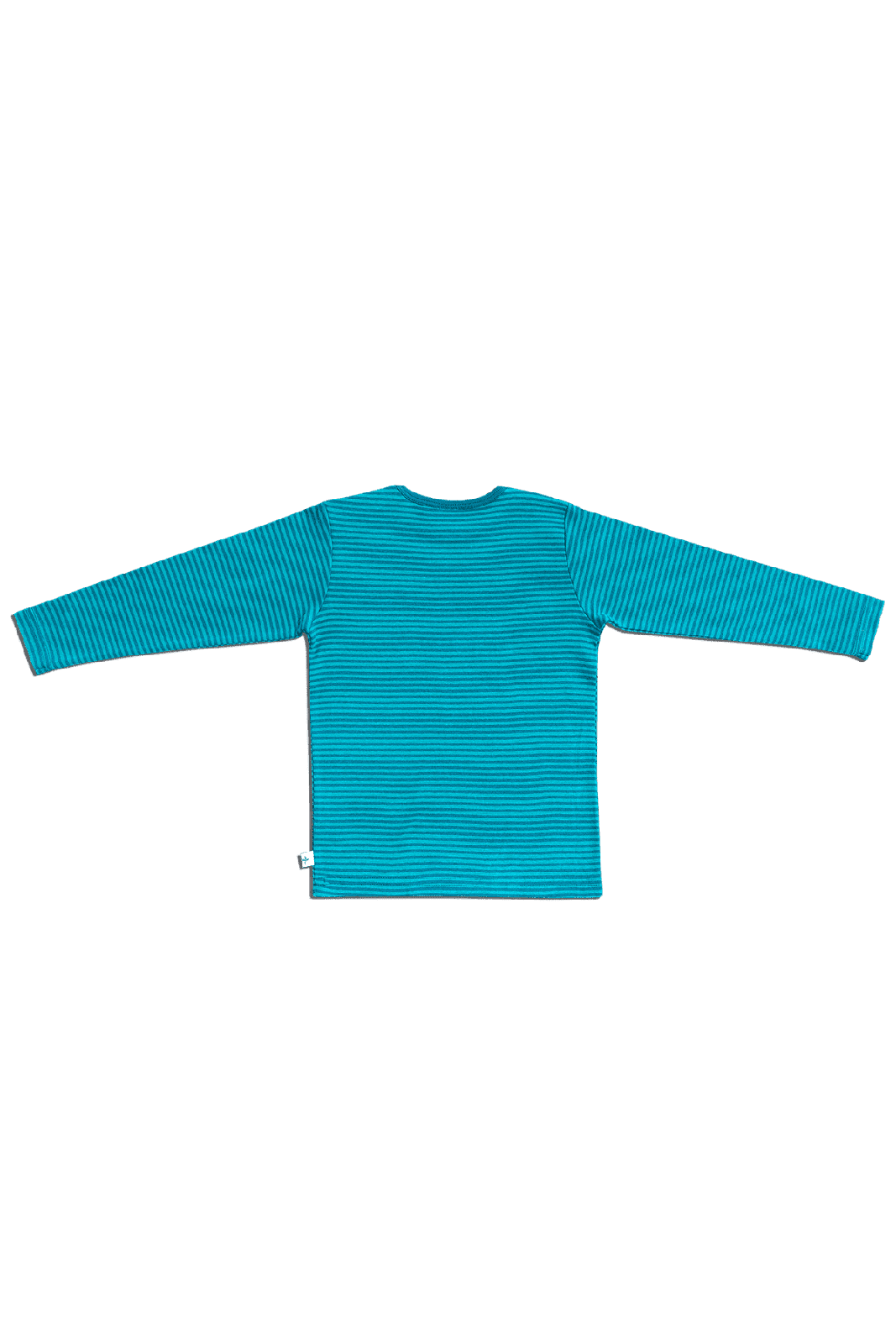 2840 | Kinder Basic Langarmshirt - Donaublau/Lapis