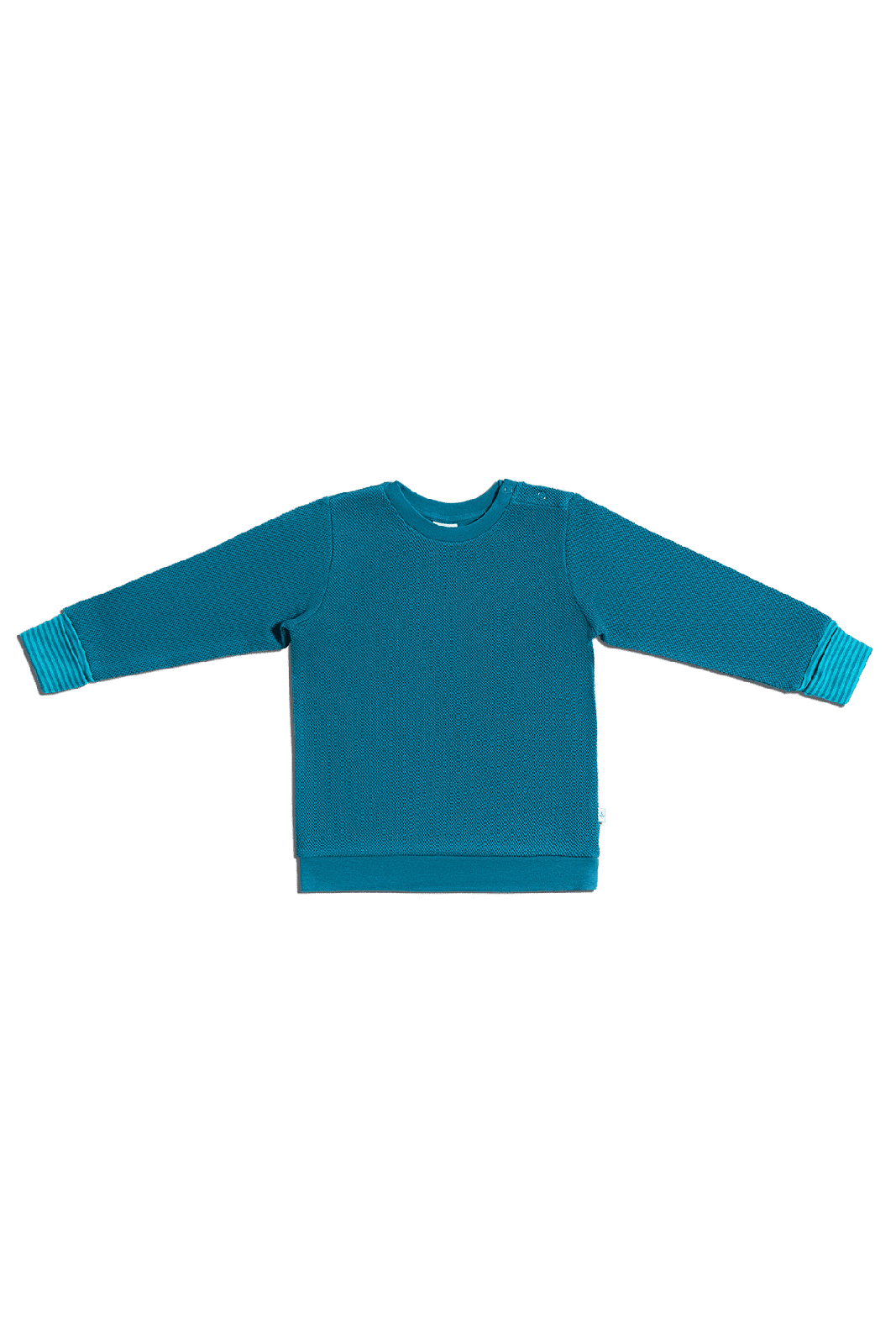 2847 | Kinder Piqué-Sweatshirt - Donaublau