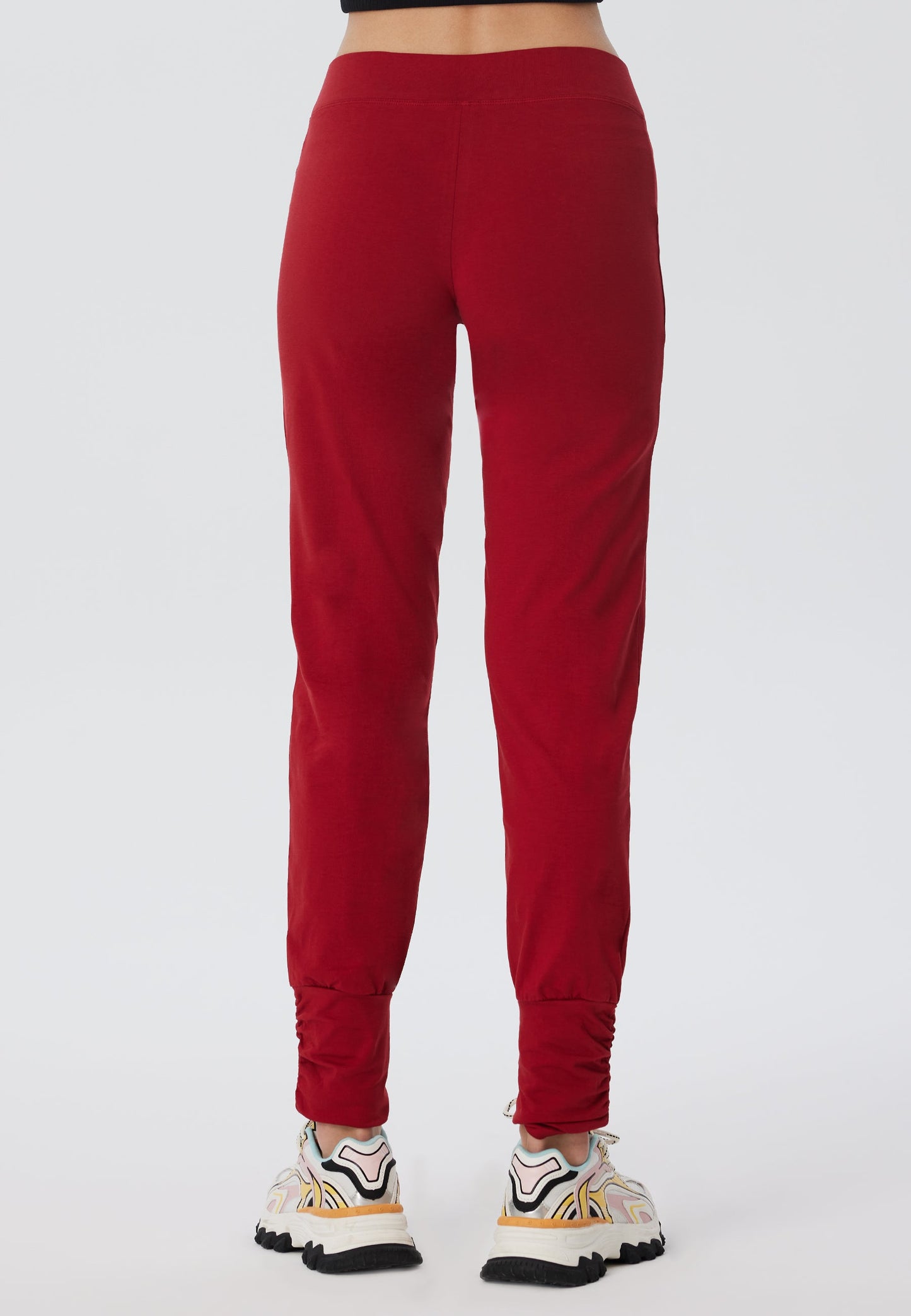 4415K | Damen Yogahose stretch - Rot