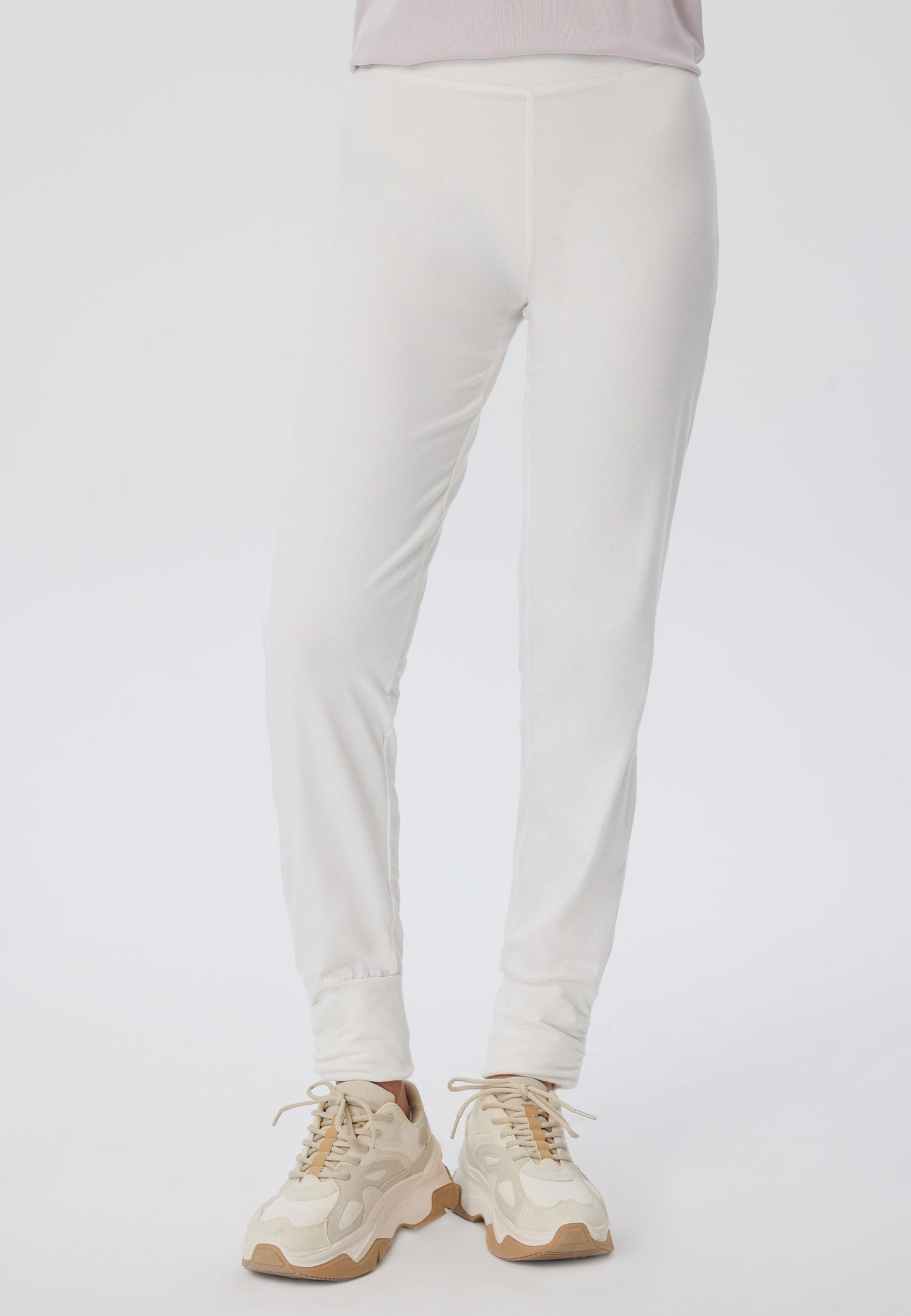 4415W | Damen Yogahose stretch - Naturweiss