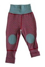 2277 | Kinder Wendehose - Persischrot-Taubenblau