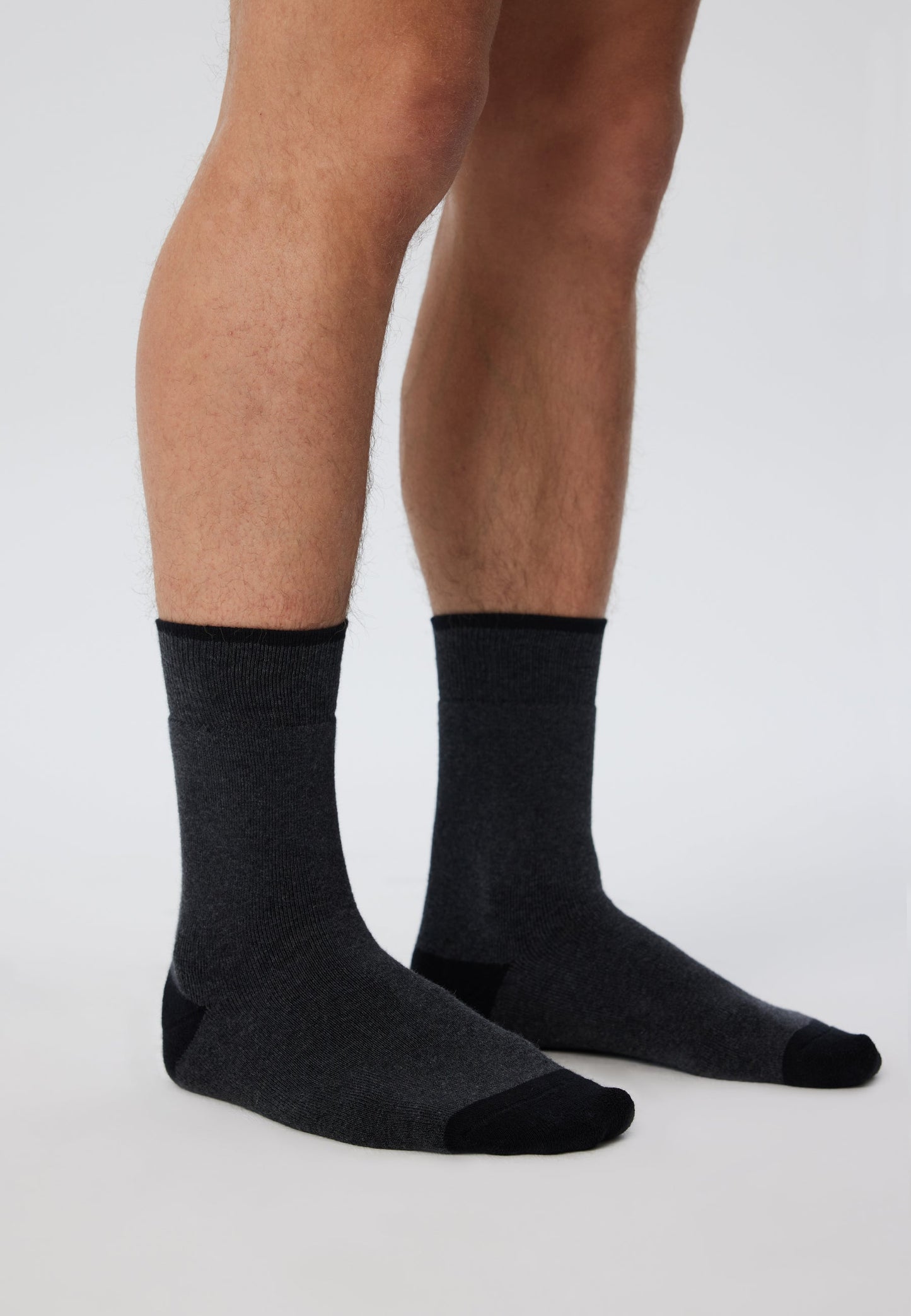 9313 | Unisex Frotteesocken - Anthrazit-Melange (6er Pack)